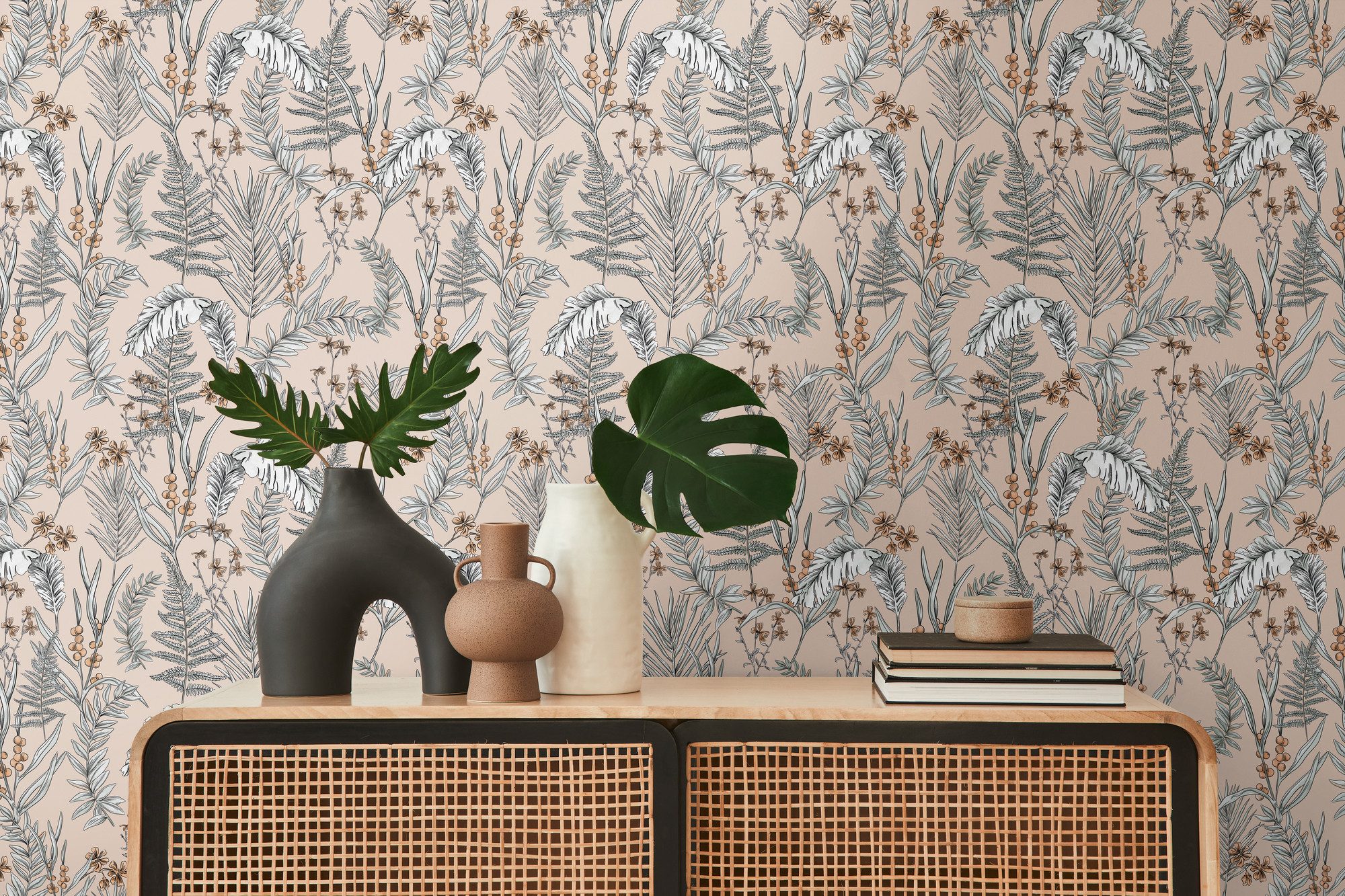 living walls Vliestapete Drawn Into Nature günstig online kaufen