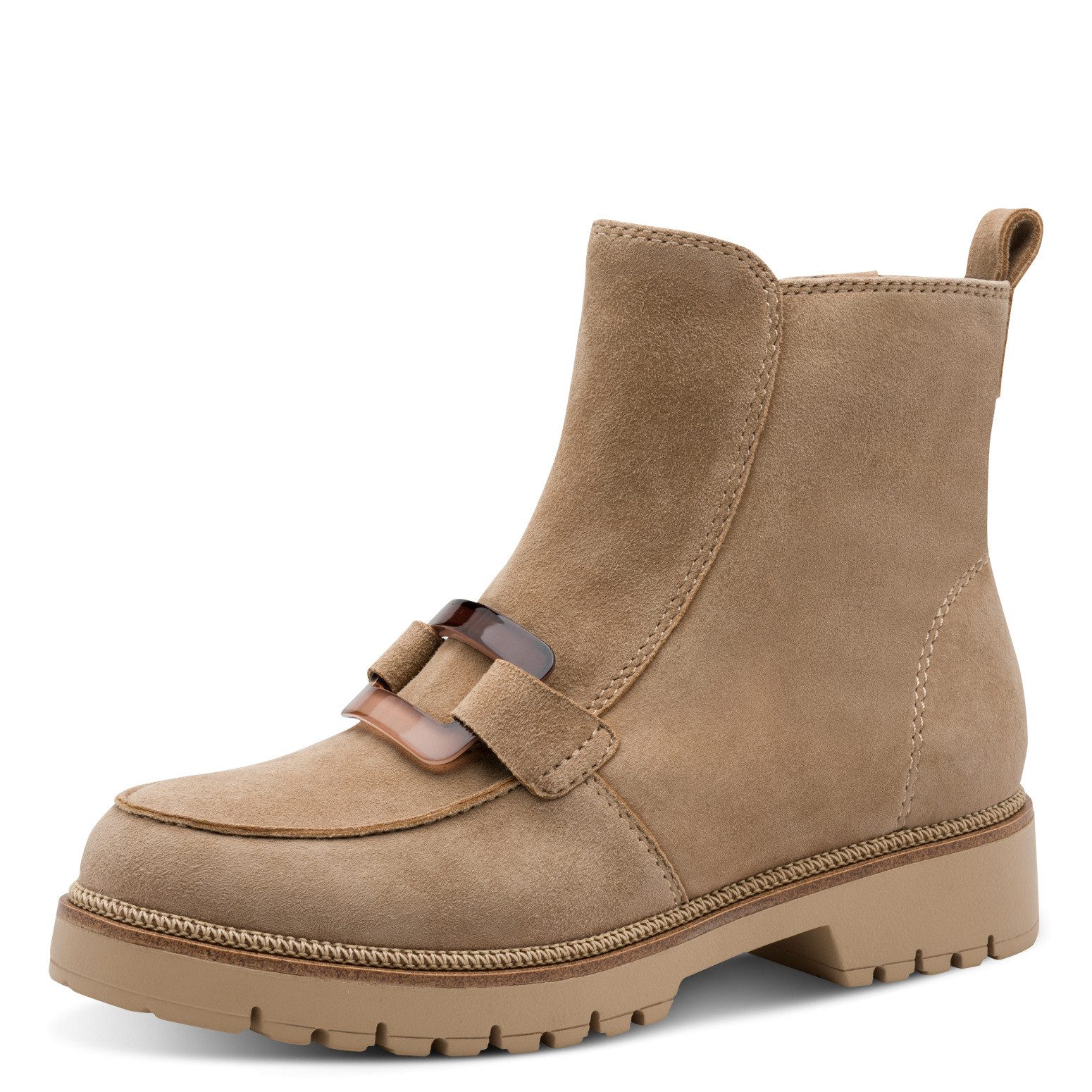 Tamaris Tamaris Damen Stiefelette 1-25435-45-400 BEIGE Stiefelette günstig online kaufen