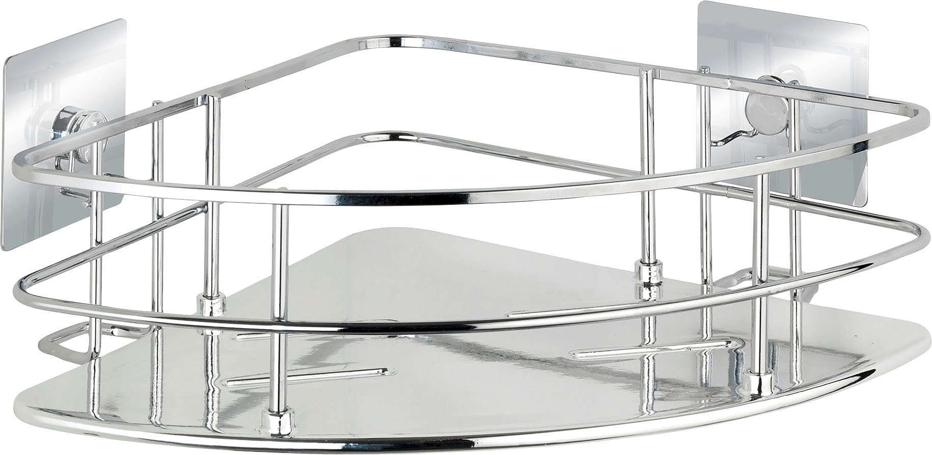 WENKO Eckregal Turbo-Loc Quadro, 1 Ablage günstig online kaufen