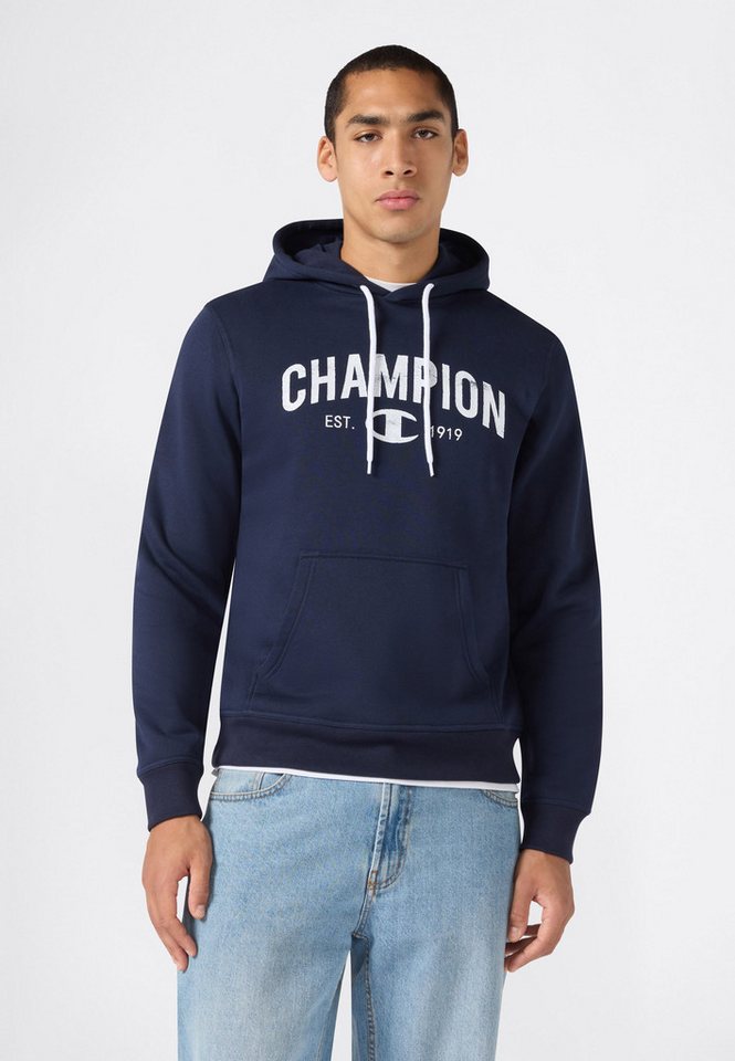 Champion Kapuzensweatshirt SPORTWEAR HOODIE Standard Fit Langarm-Ausführung, aus Baumwolle und Polyester, Standard Fit