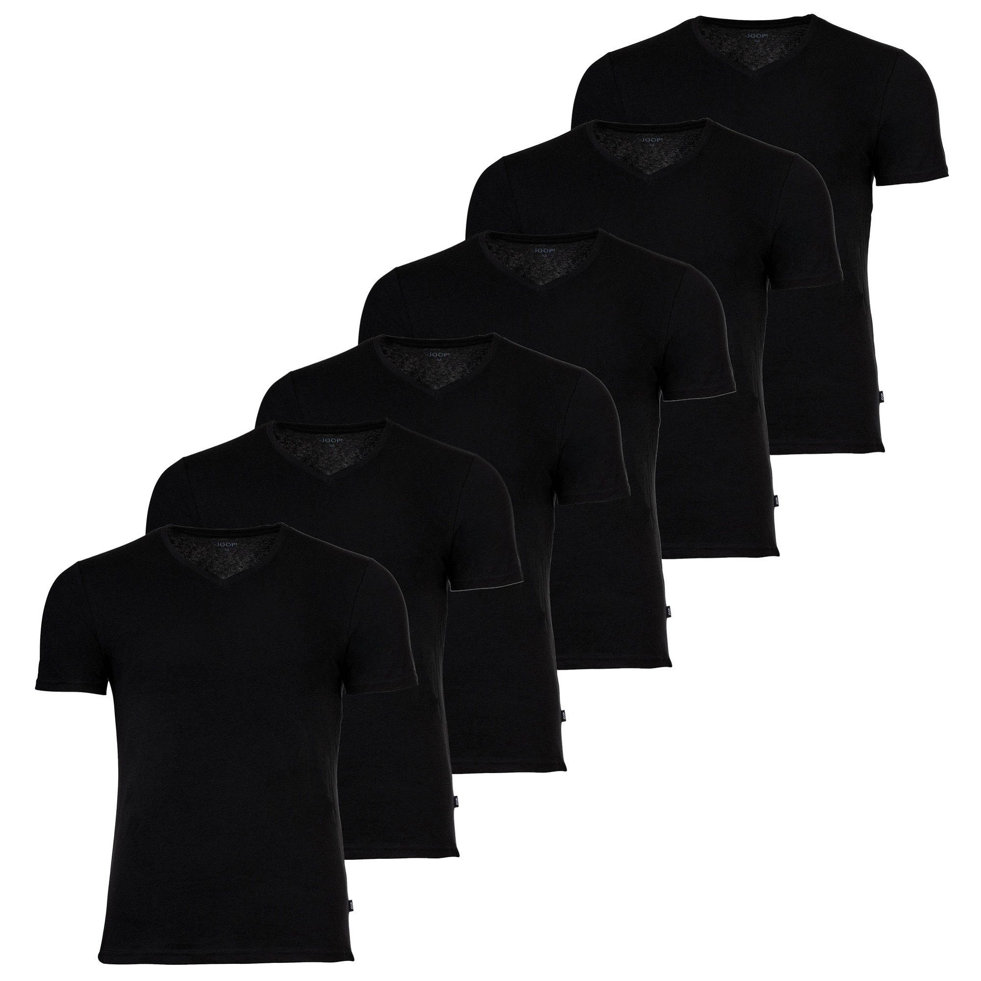 JOOP! T-Shirt Herren T-Shirt 6er Pack Baumwolle Everyday (Packung, 6er Pack)