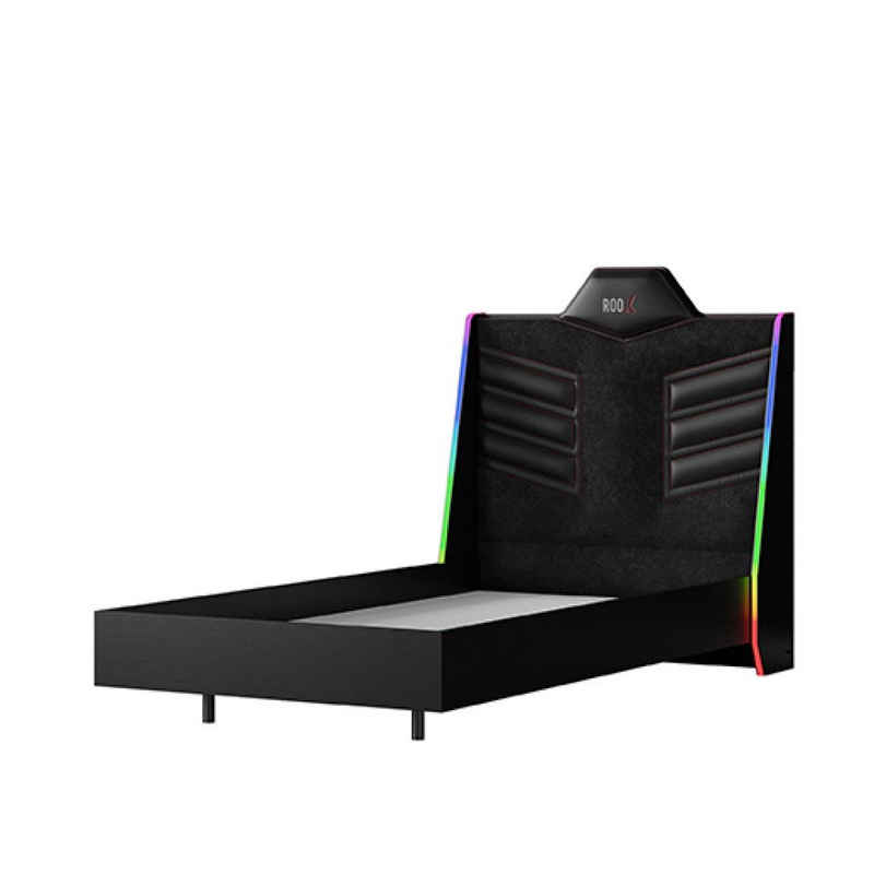 Möbel-Lux Einzelbett Roox, mit Sound-LED, 120x200 cm