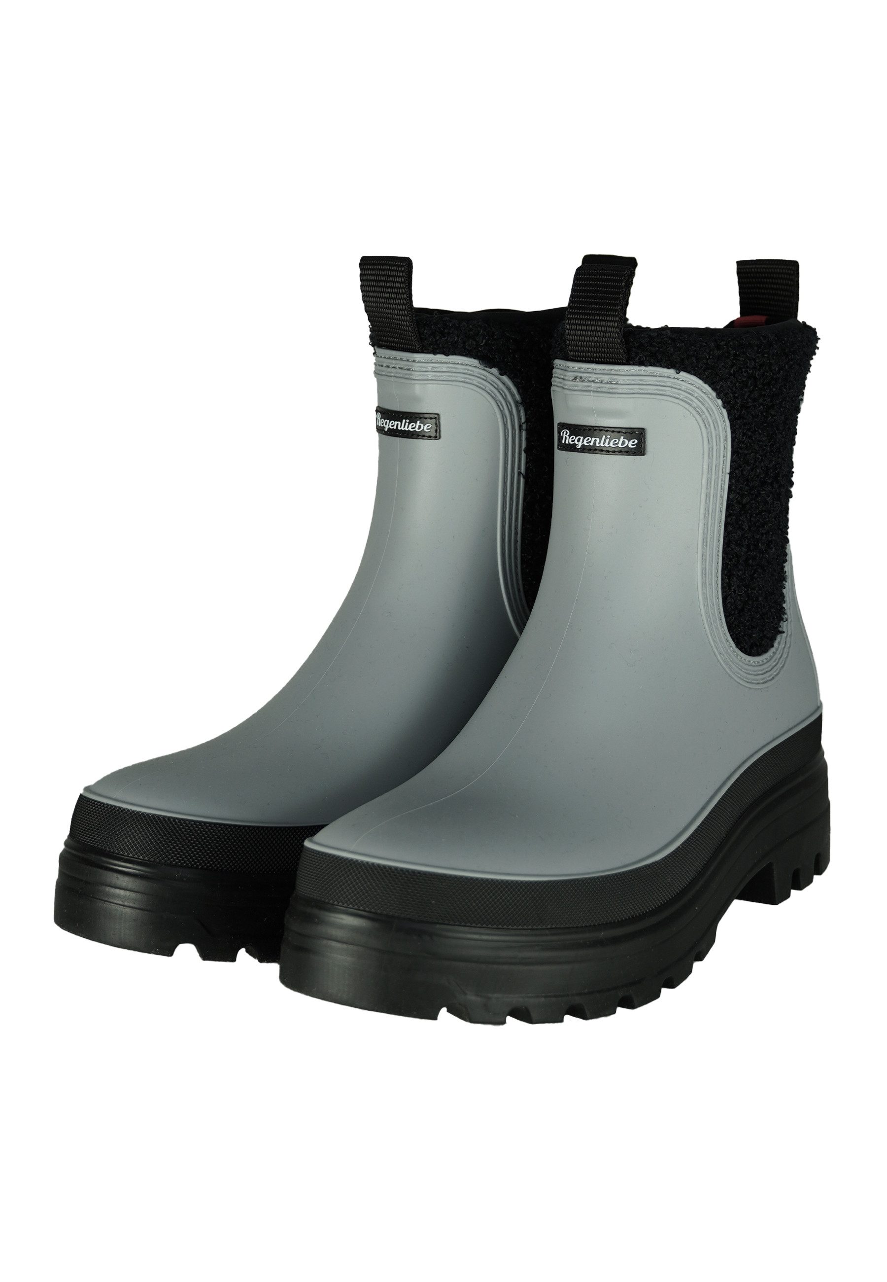 Regenliebe Wölkchen Gummistiefel angenehme und wärmende Stiefelsocke