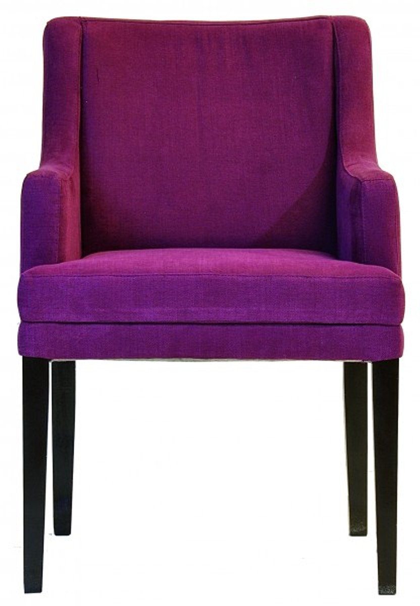 Esszimmerstuhl Designer Esszimmer Stuhl ModEF 285 Burgundy / Schwarz - Hoteleinrichtung