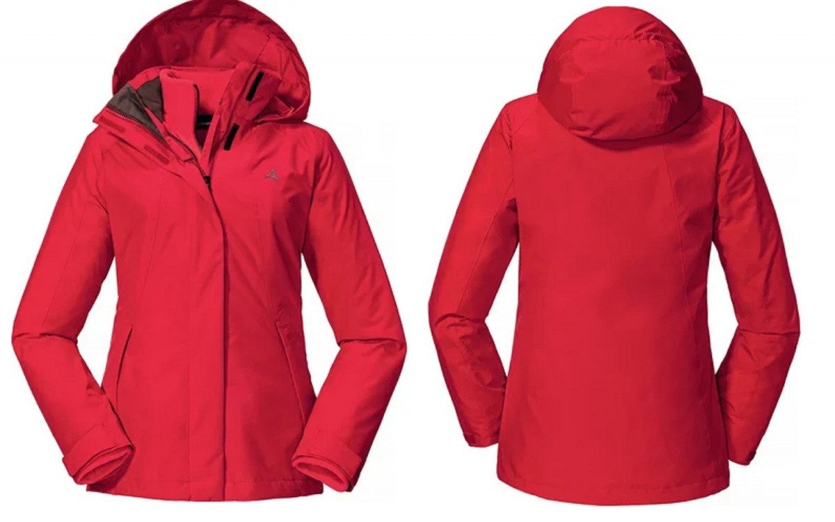 Schöffel Funktionsjacke Schöffel 3 in 1 Jacket Partinello L Damen Doppeljacke 201310423582