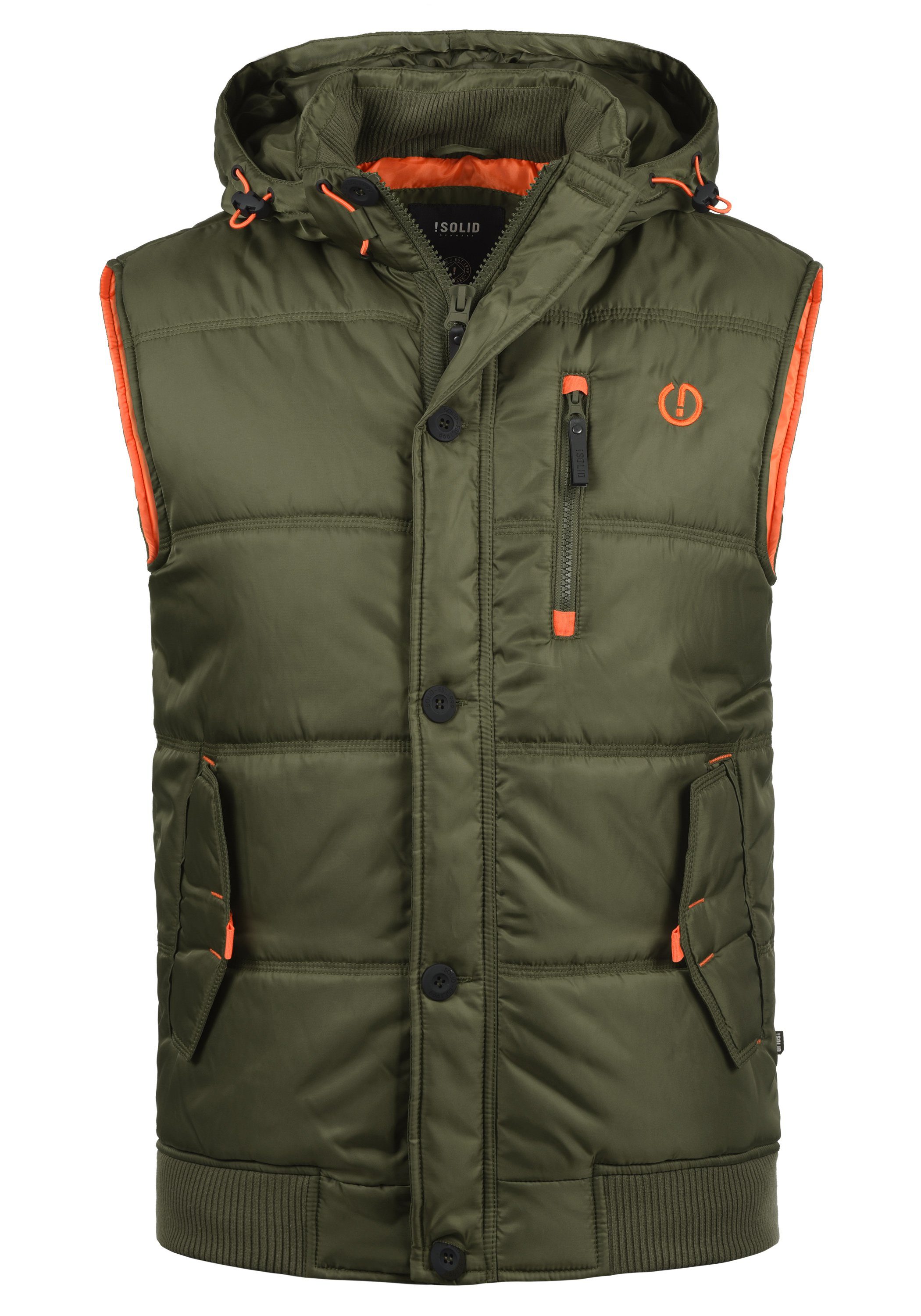 !Solid Steppweste SDBettini Weste mit abnehmbarer Kapuze