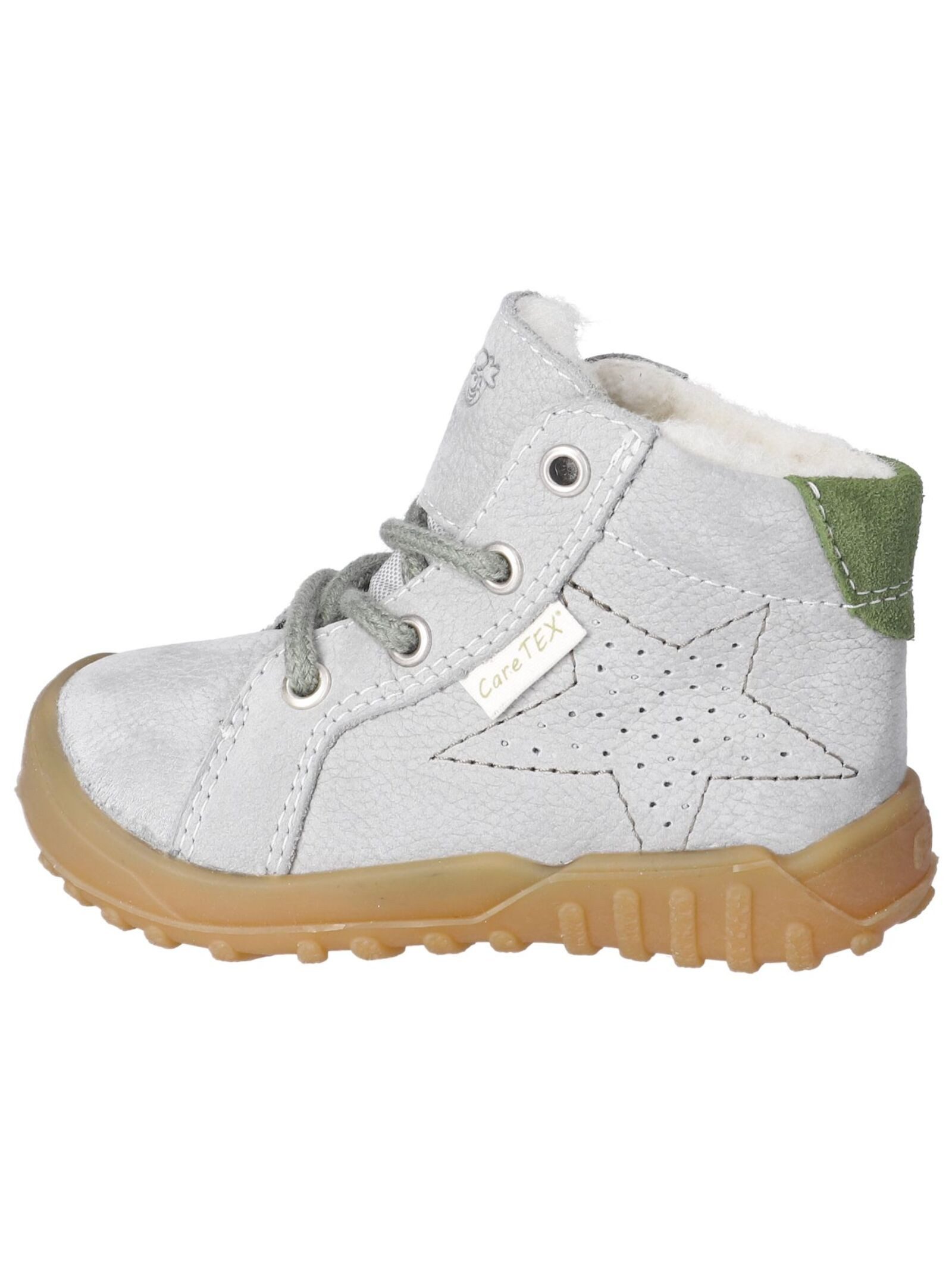 Pepino Stiefelette Veloursleder/Textil . Schnürstiefelette