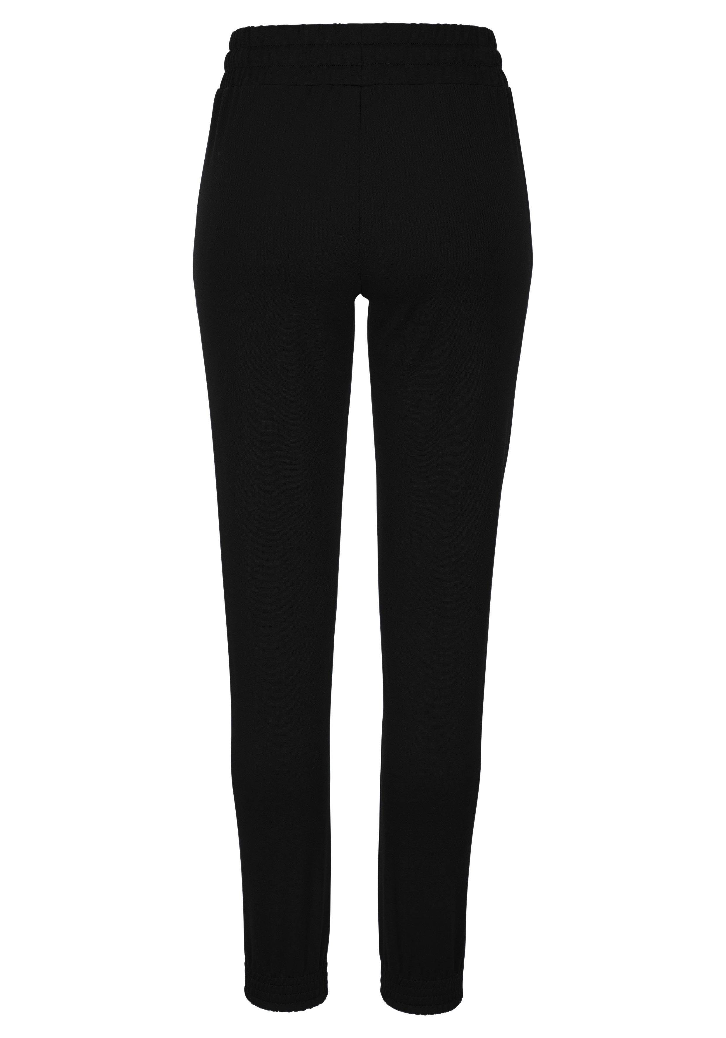 Bench. Loungewear Relaxhose mit schmalem Bein und Zipper am Saum, Loungewear – Bild 3 von 5