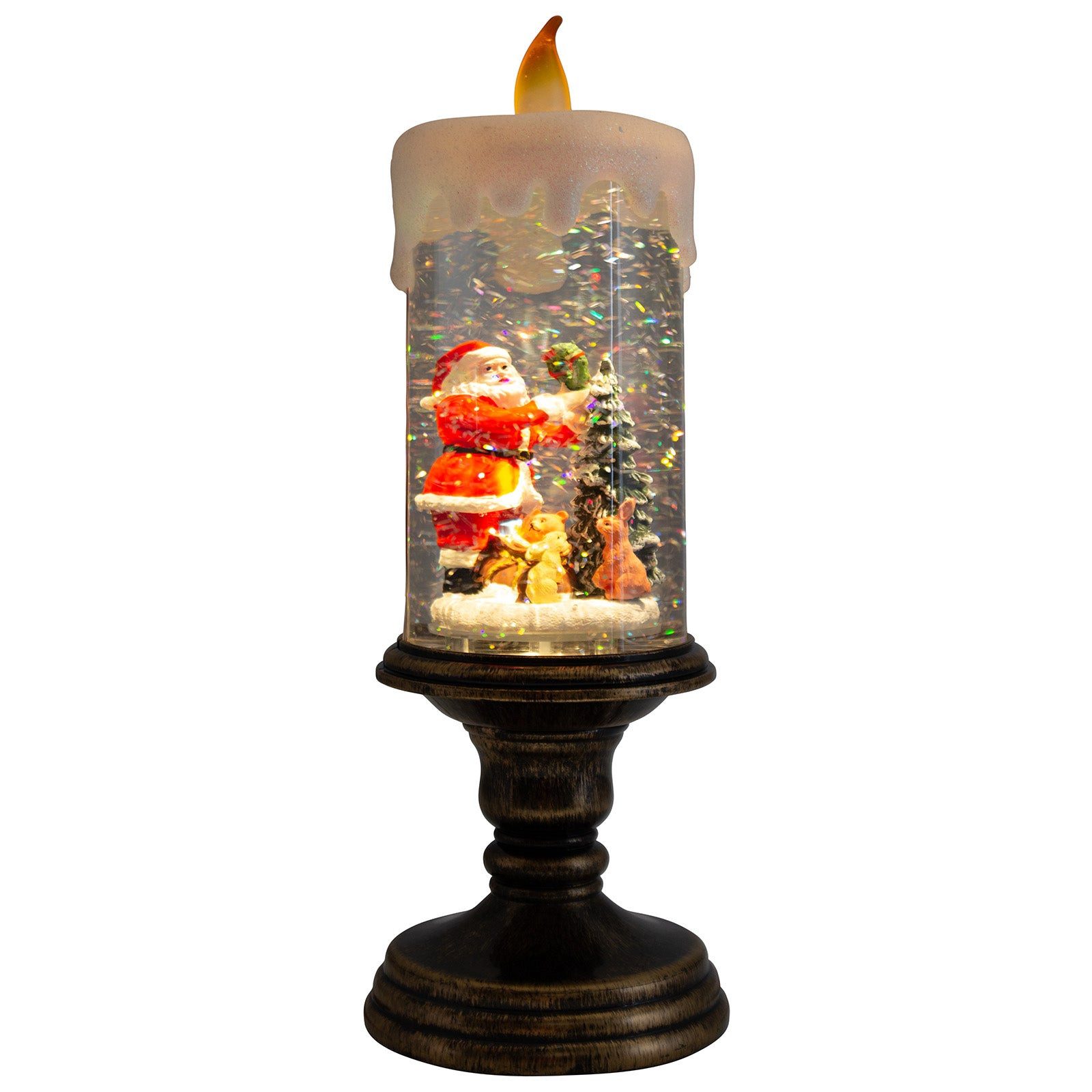 Christmas Paradise LED Laterne Schneelaterne Kerze 29 cm, zuschaltbare Weih günstig online kaufen