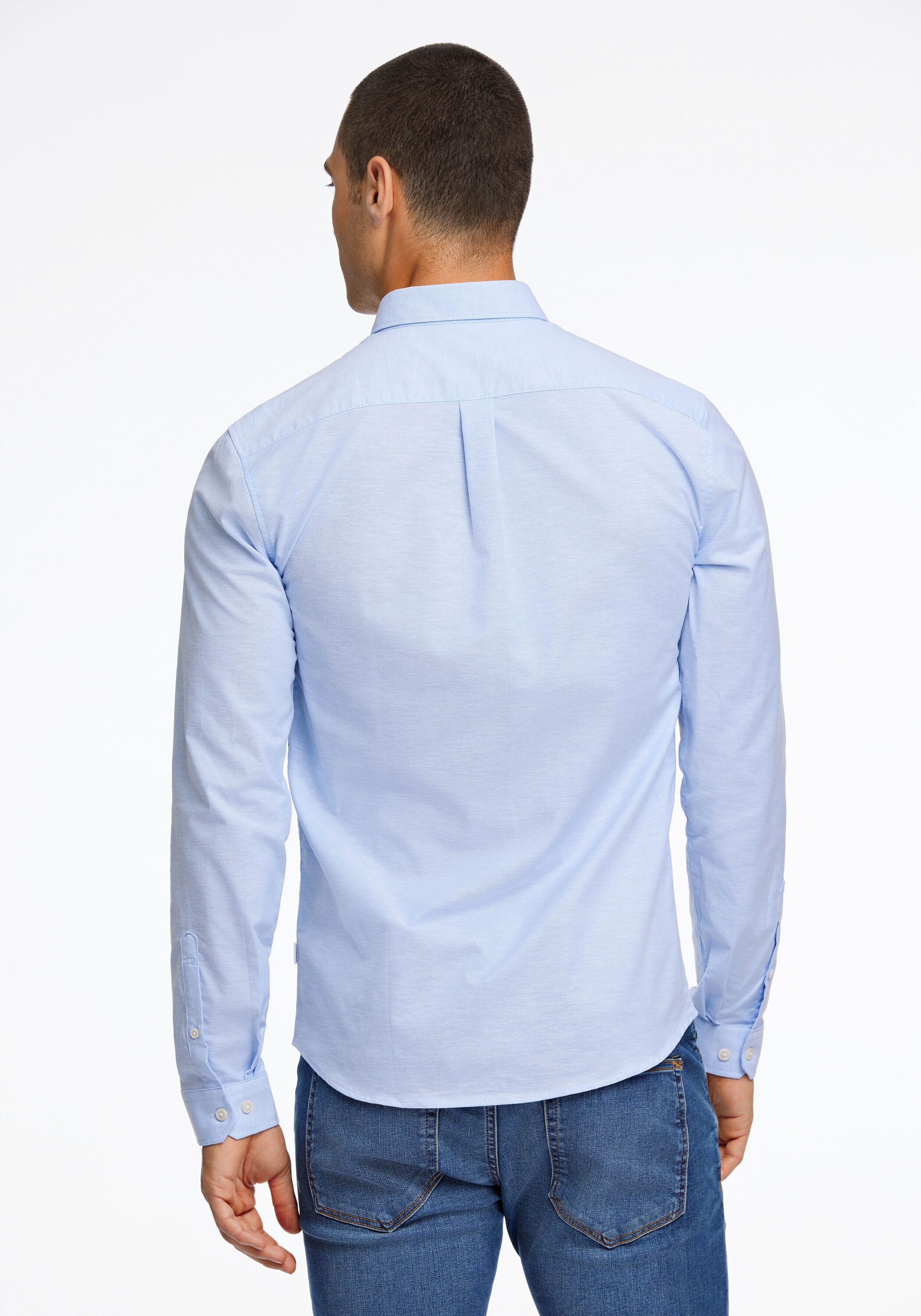 LINDBERGH Businesshemd Oxford-Hemd Slim Fit günstig online kaufen