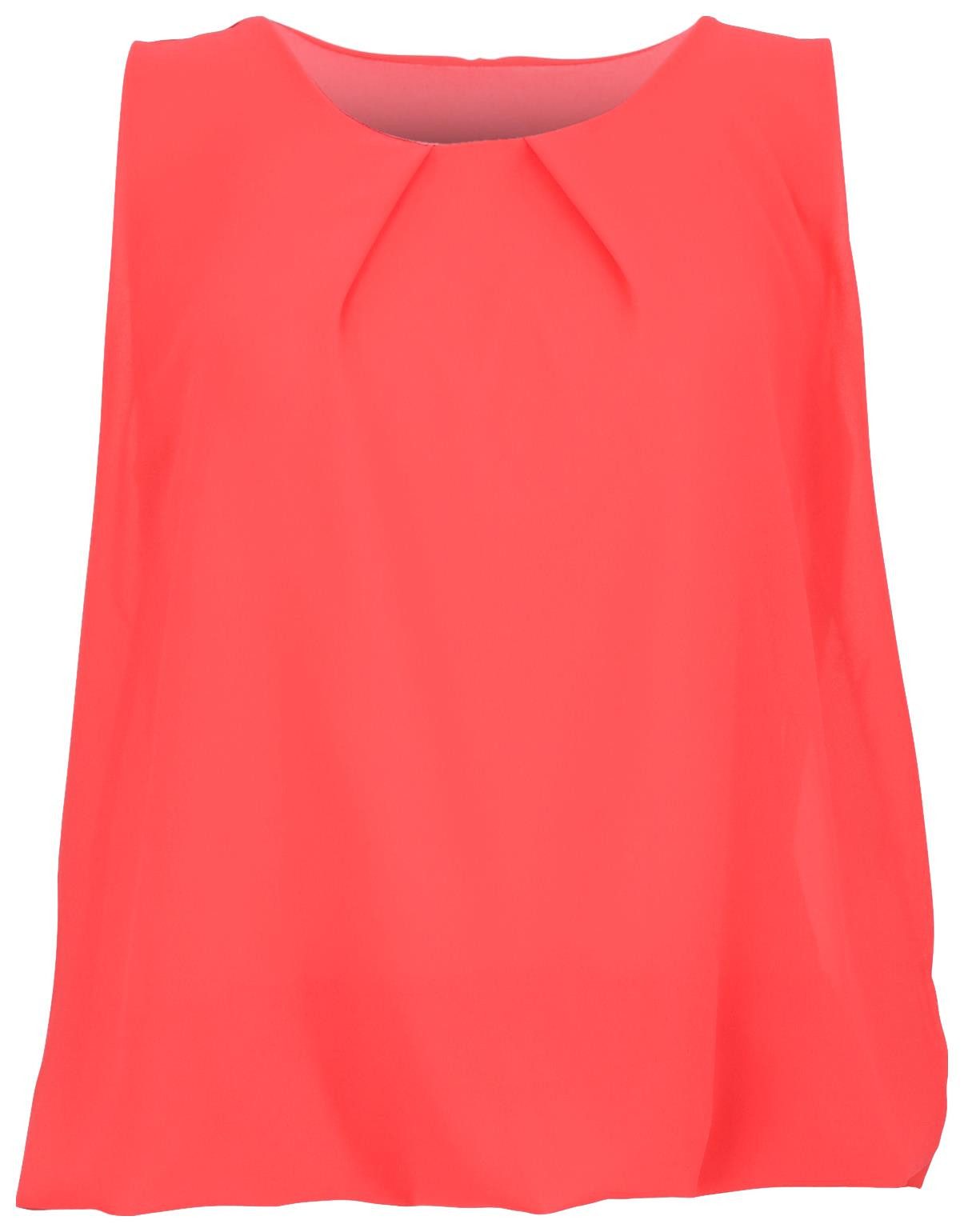 malito more than fashion Chiffonbluse 6879 Blusentop mit Rundhals-Ausschnit günstig online kaufen