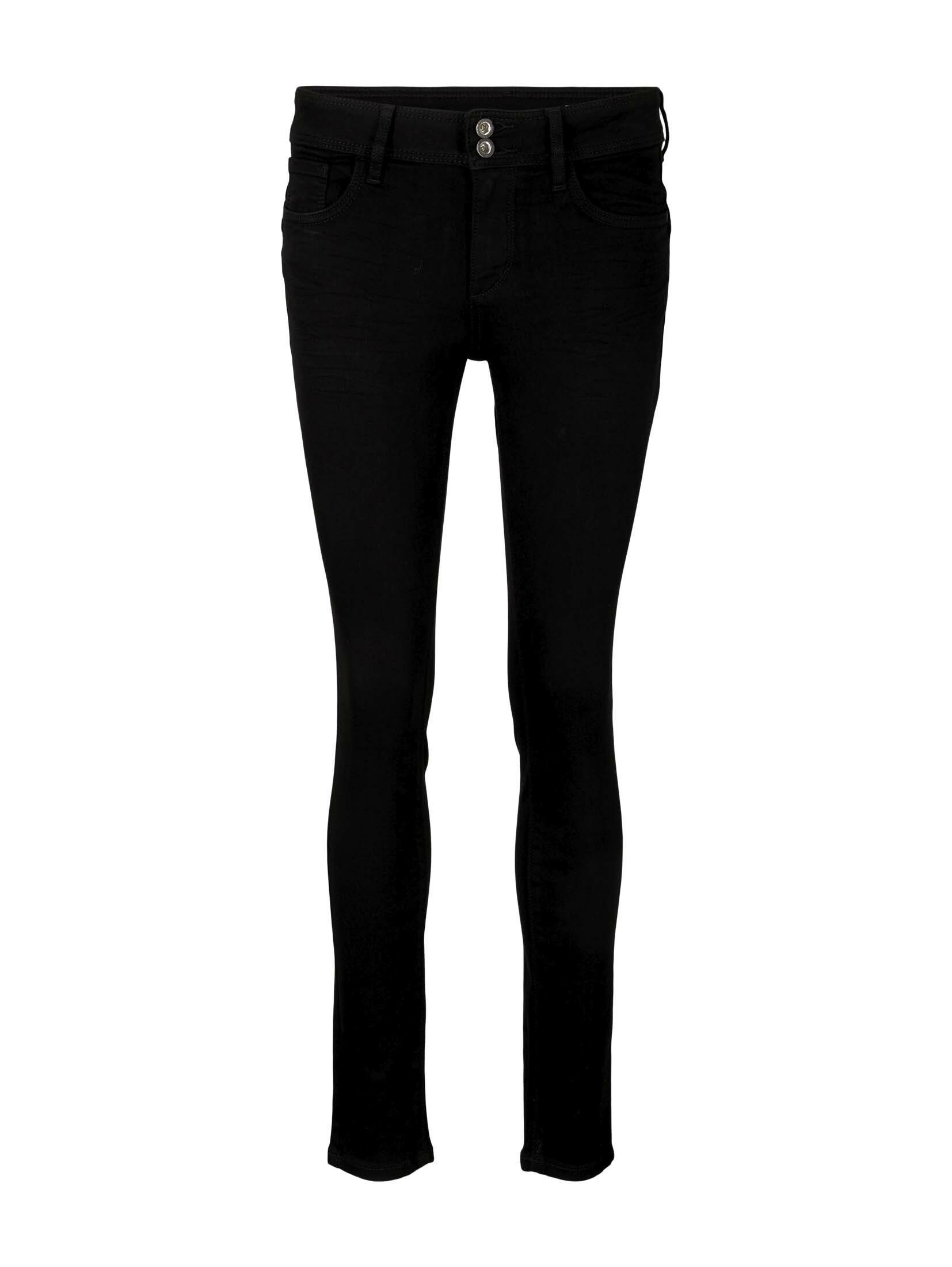 Alexa Jeans black TOM Skinny-fit-Jeans denim Skinny TAILOR black