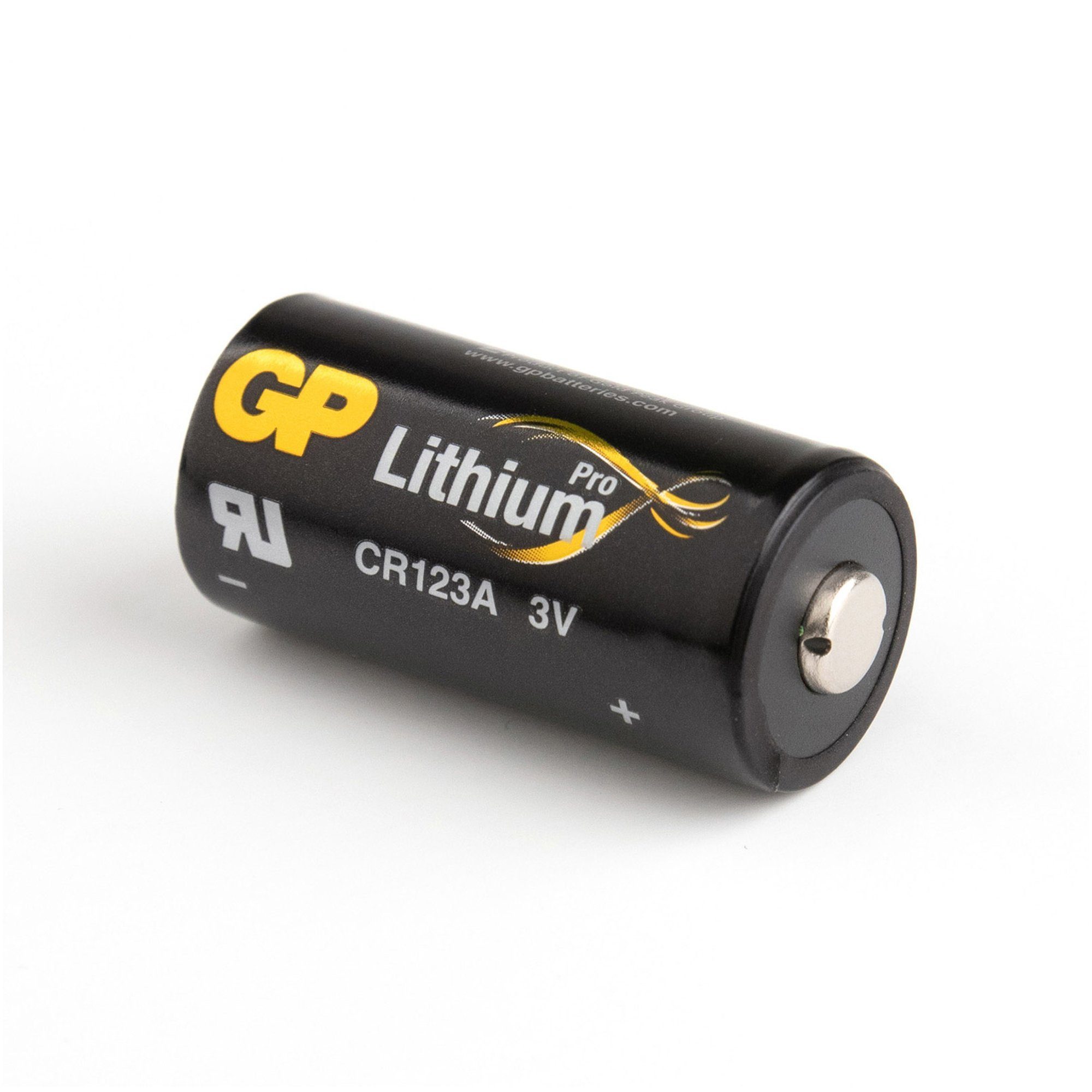 GP Batteries CR123A Batterie GP Lithium Pro 3V 1 Stück Batterie, (3,0 V)