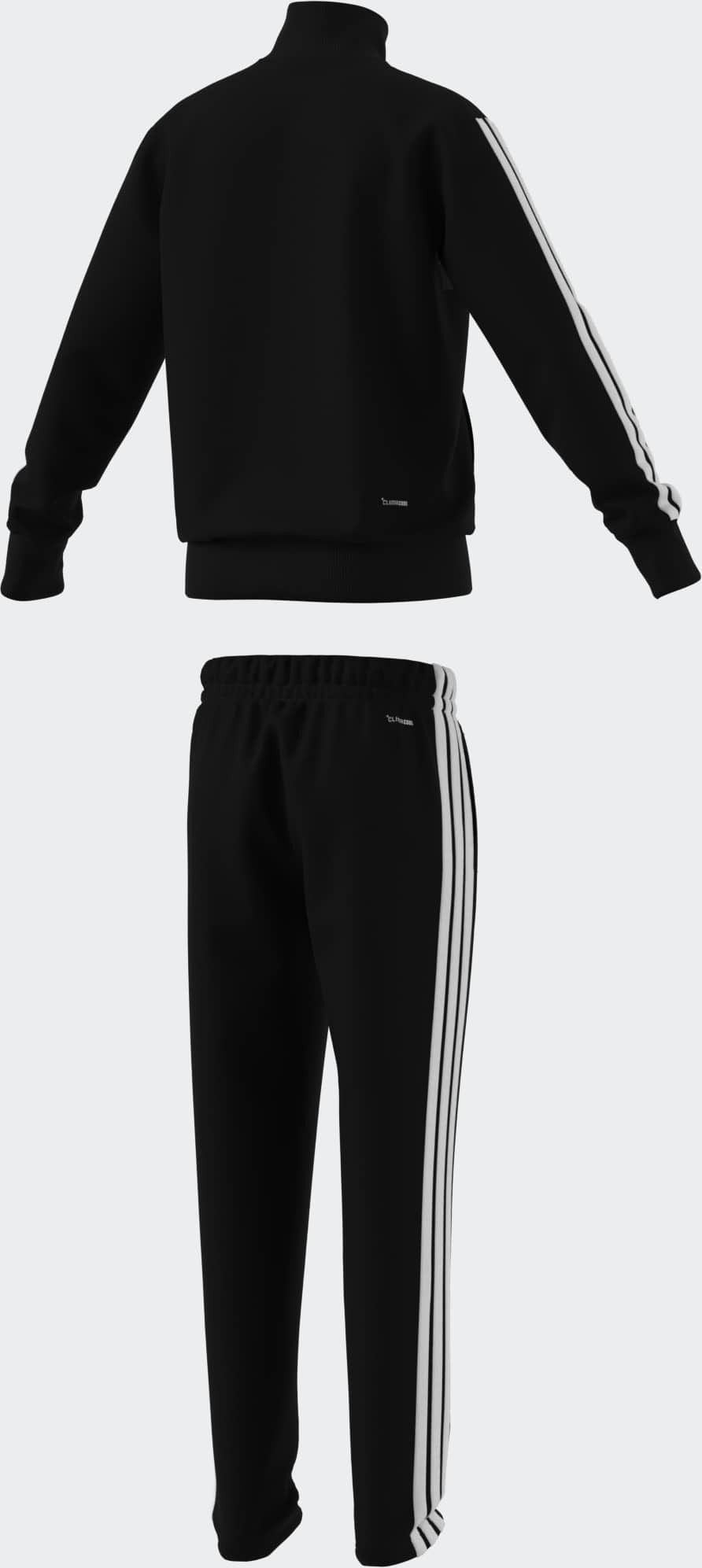 adidas Sportswear Trainingsanzug SEASONAL ESSENTIALS TIBERIO 3-STREIFEN TRICOT KIDS (2-tlg)