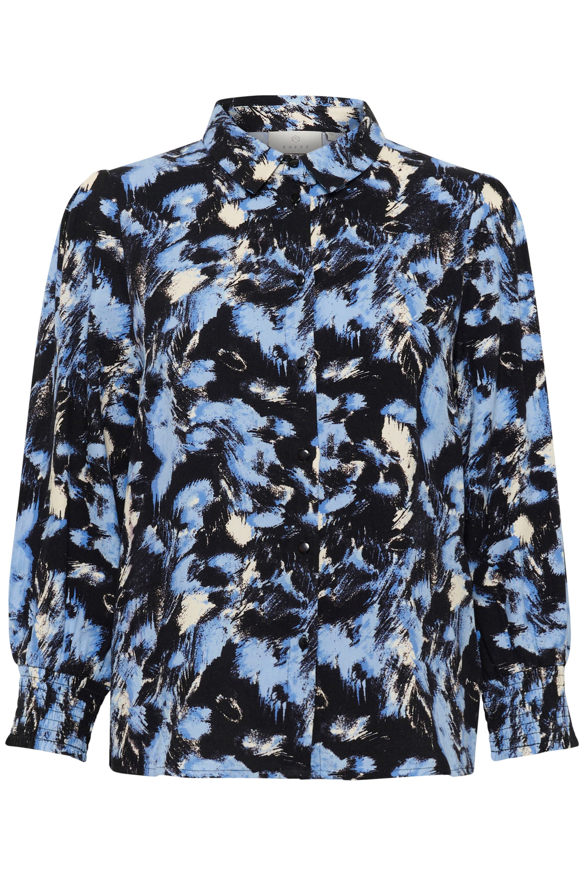 Black/Blue Graphic Strokes