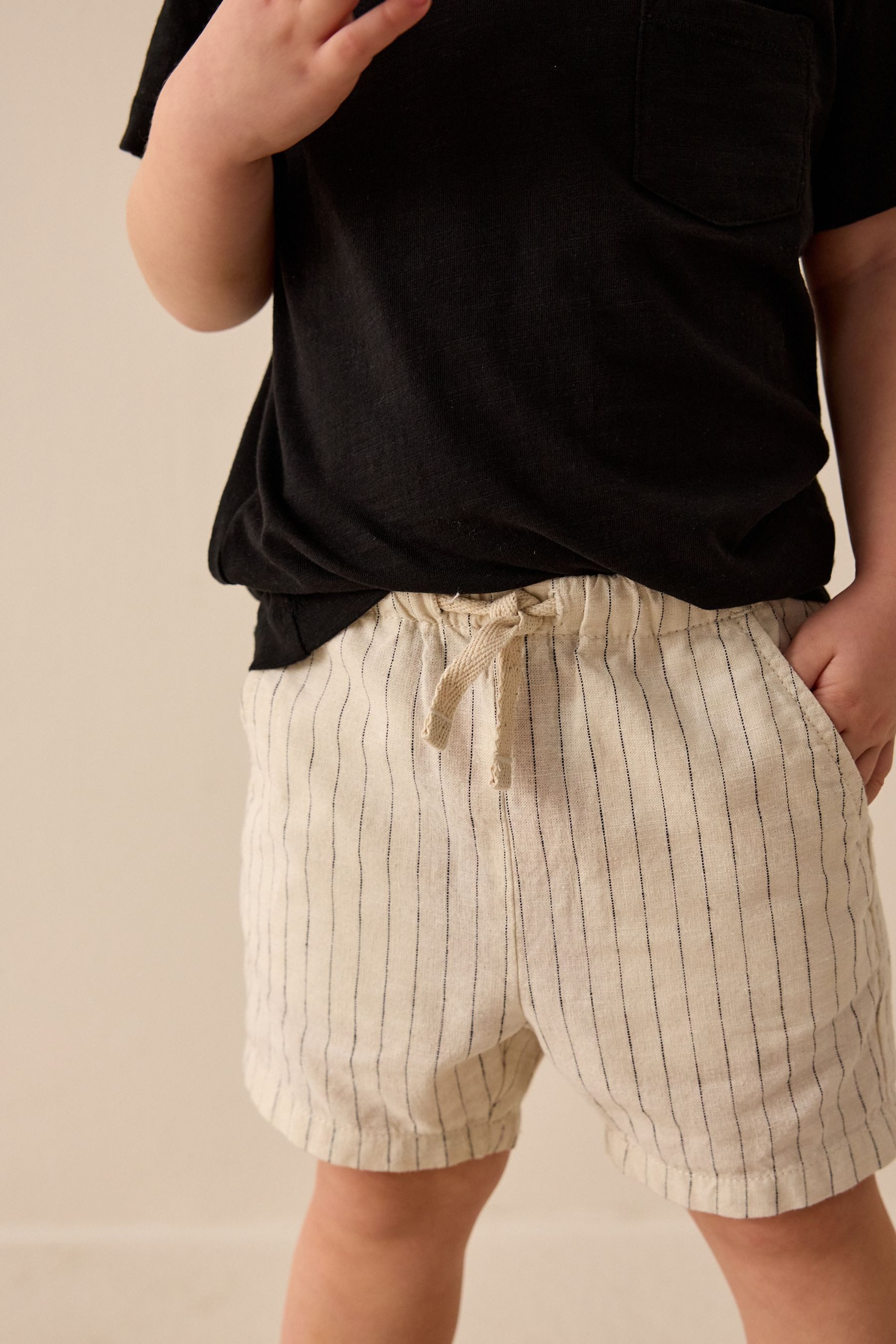 Next Webshorts Pull-On Shorts aus Leinen günstig online kaufen