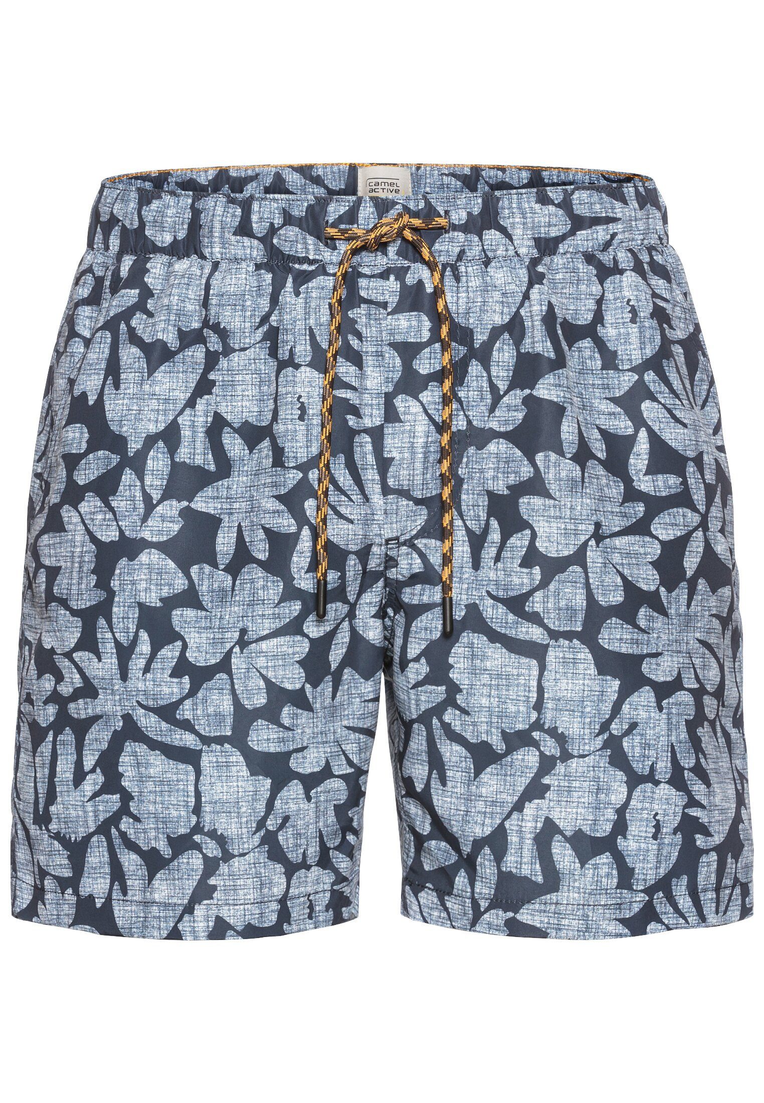 camel active Bermudas Beachshorts mit Blätterprint günstig online kaufen