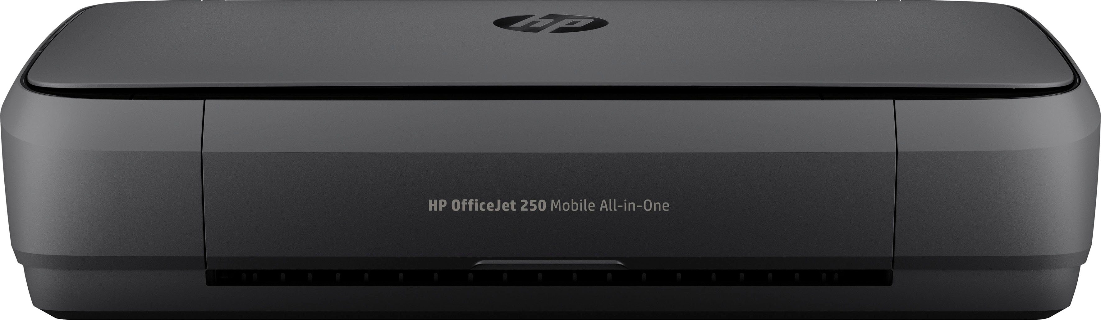HP Drucker OfficeJet 250 Mobiler All-in-One-Drucker mobiler Drucker,  (Bluetooth, WLAN (Wi-Fi), Wi-Fi Direct, HP+ Instant Ink kompatibel)