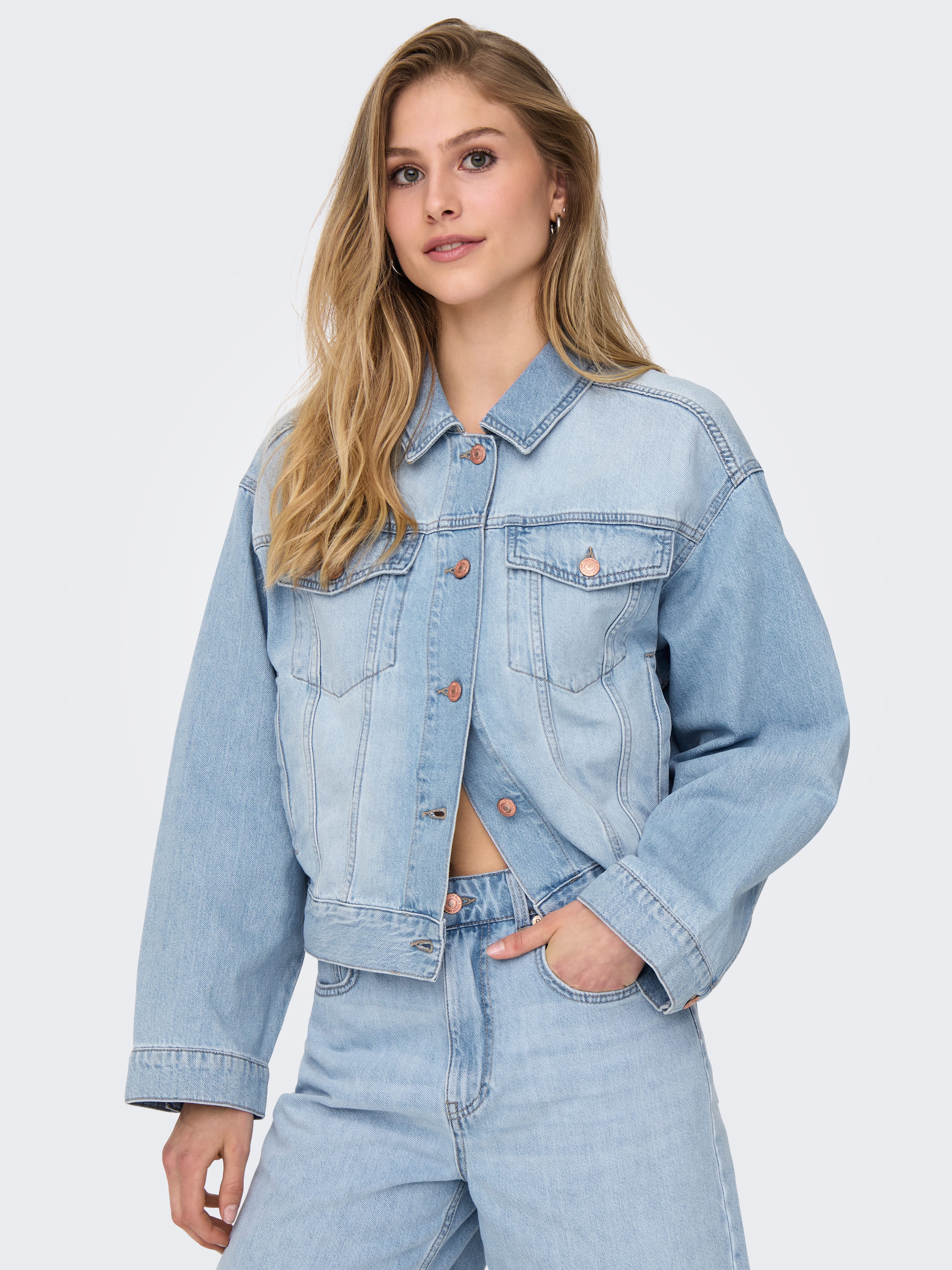 ONLY Jeansjacke ONLROBYN L/S DNM JACKET PIM OY günstig online kaufen