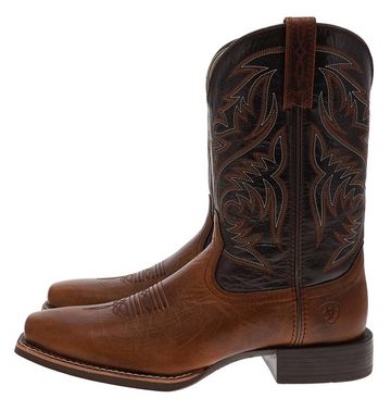 Ariat SPORT HERDSMAN Braun Cowboystiefel Herren Westernreitstiefel