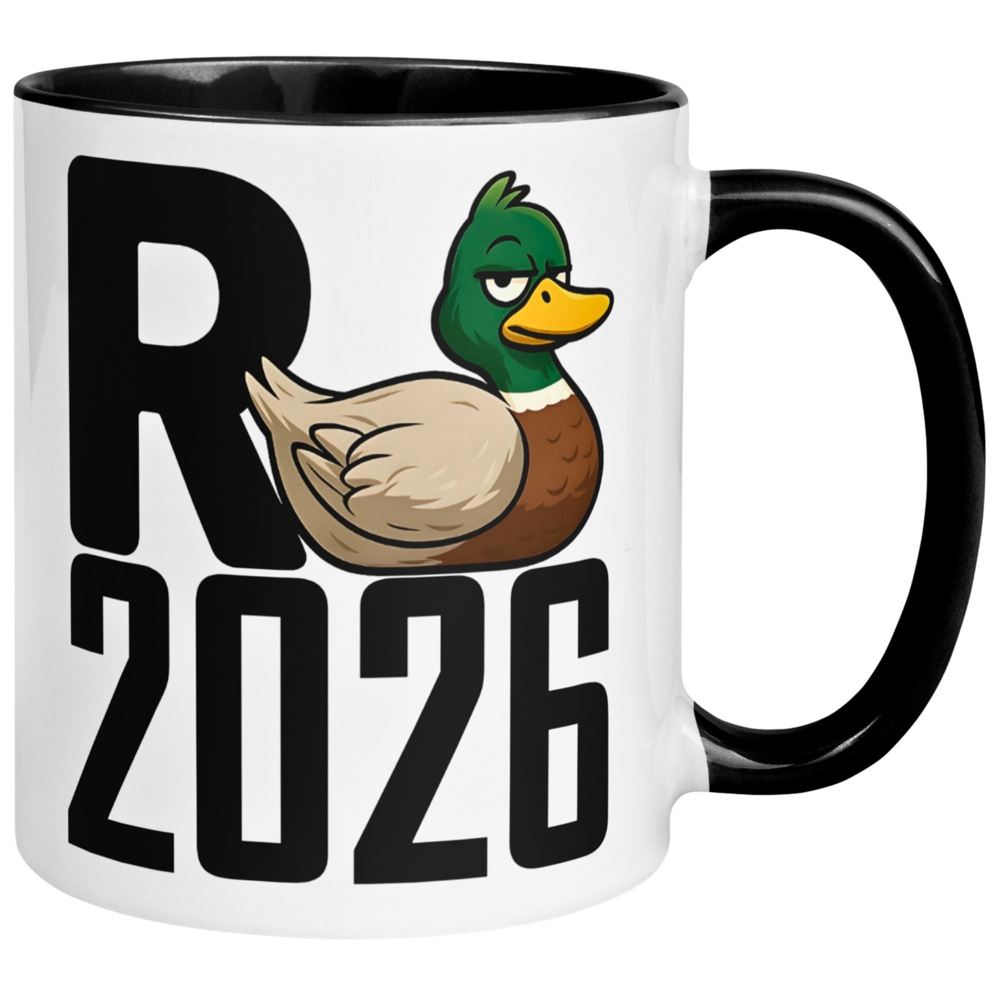Momentals Tasse Rente – „R steht für Rente 2026“ – Renteneintritt Geschenk Mann Frau, Gratis Versand · Links-&Rechtshänder · Spülmaschinenfest