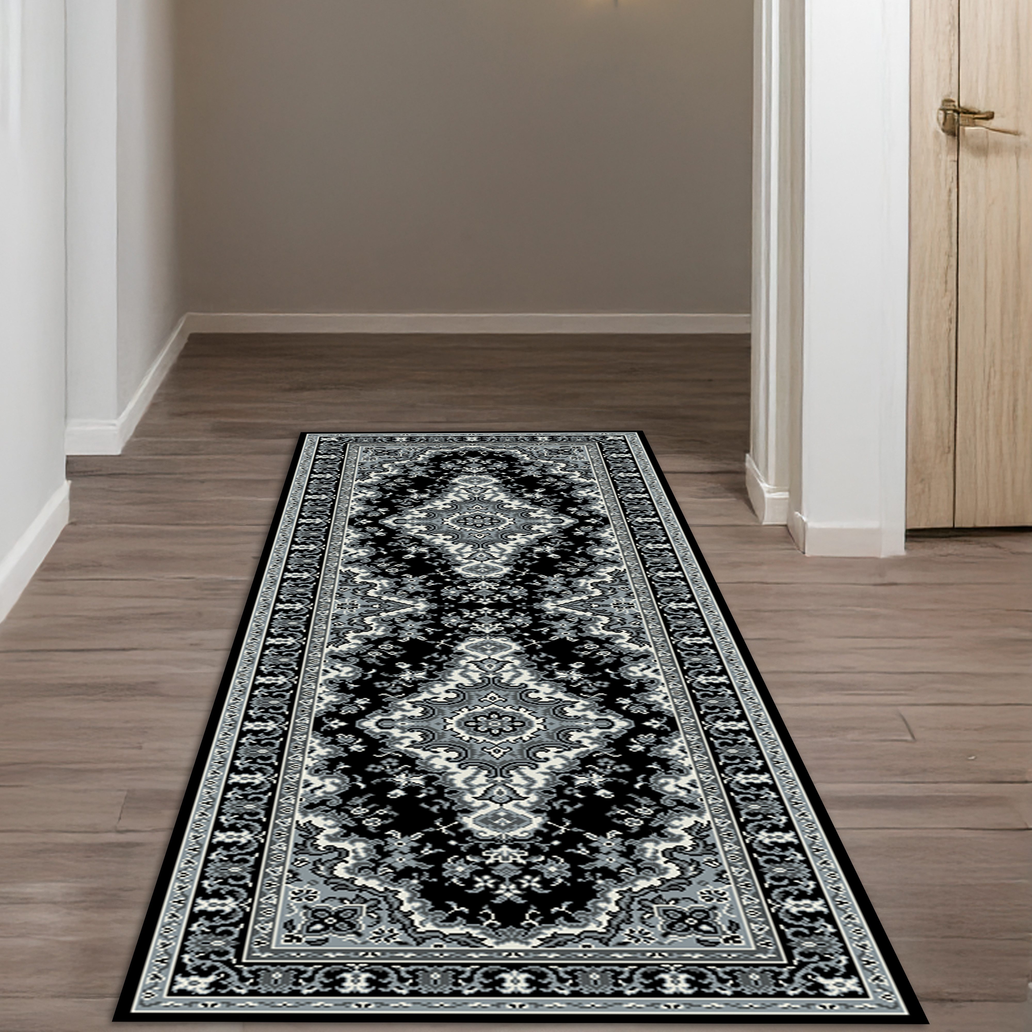 OTTO home Teppich Oriental, Made in Belgium, rechteckig, Höhe: 7 mm, Orient-Optik, mit Bordüre, Teppich, Kurzflor, Weich, Kundenliebling