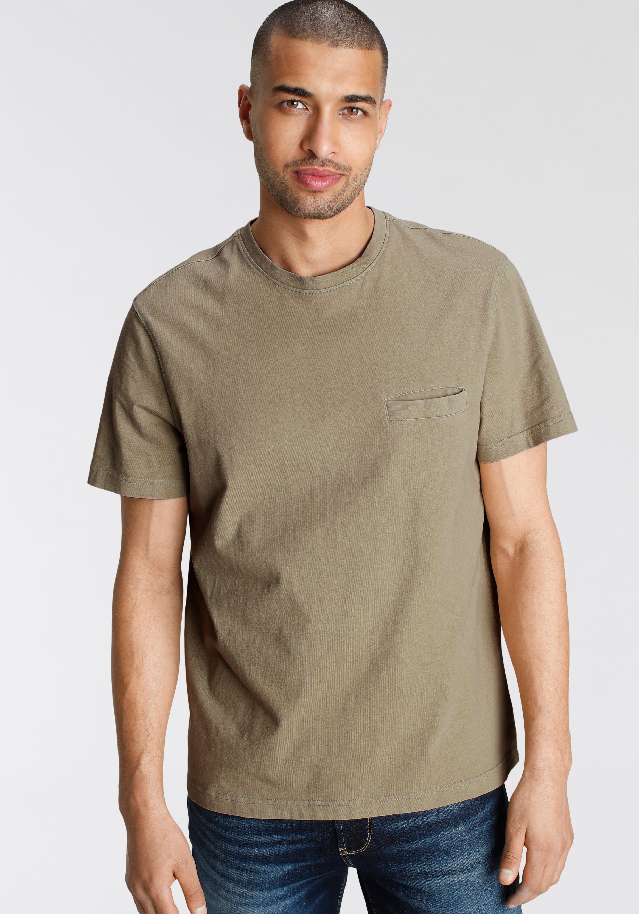 T-Shirt OTTO products oliv