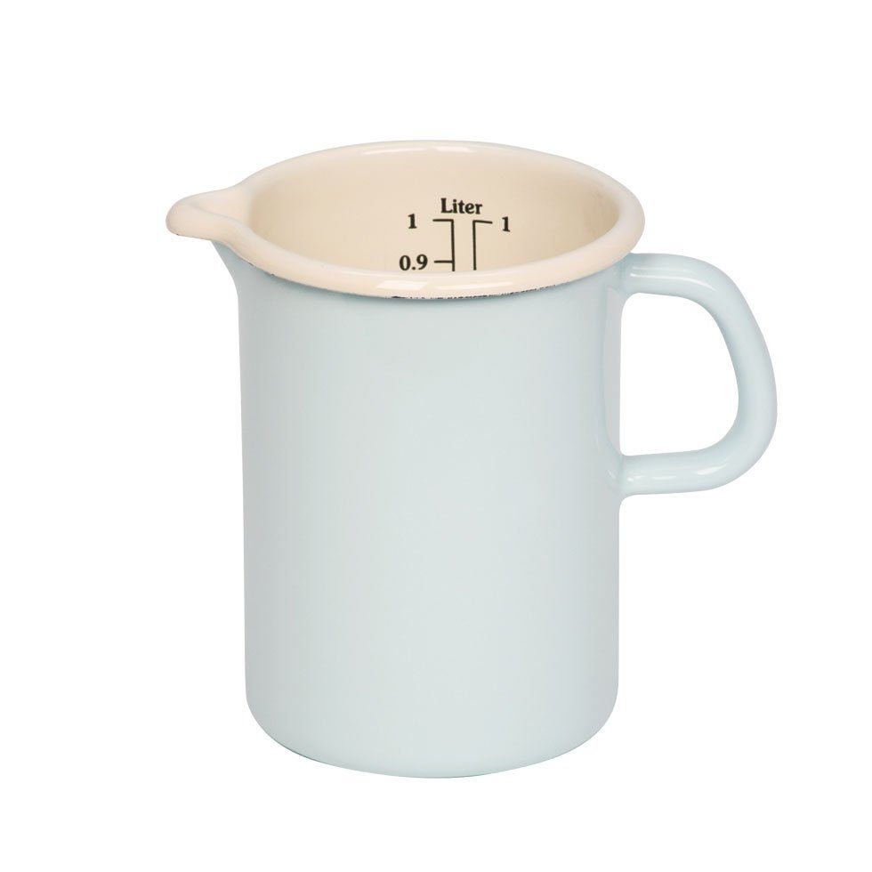 Riess Messbecher Classic Pastell, Emaille, 1,0 L / 10 cm