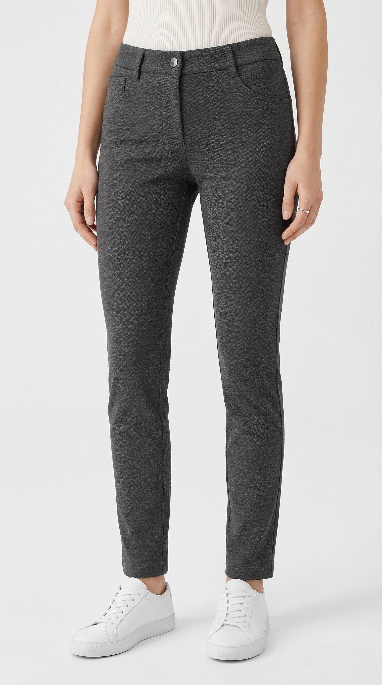 MAC Stoffhose SLIM Sommerhose im Five-Pocket Style