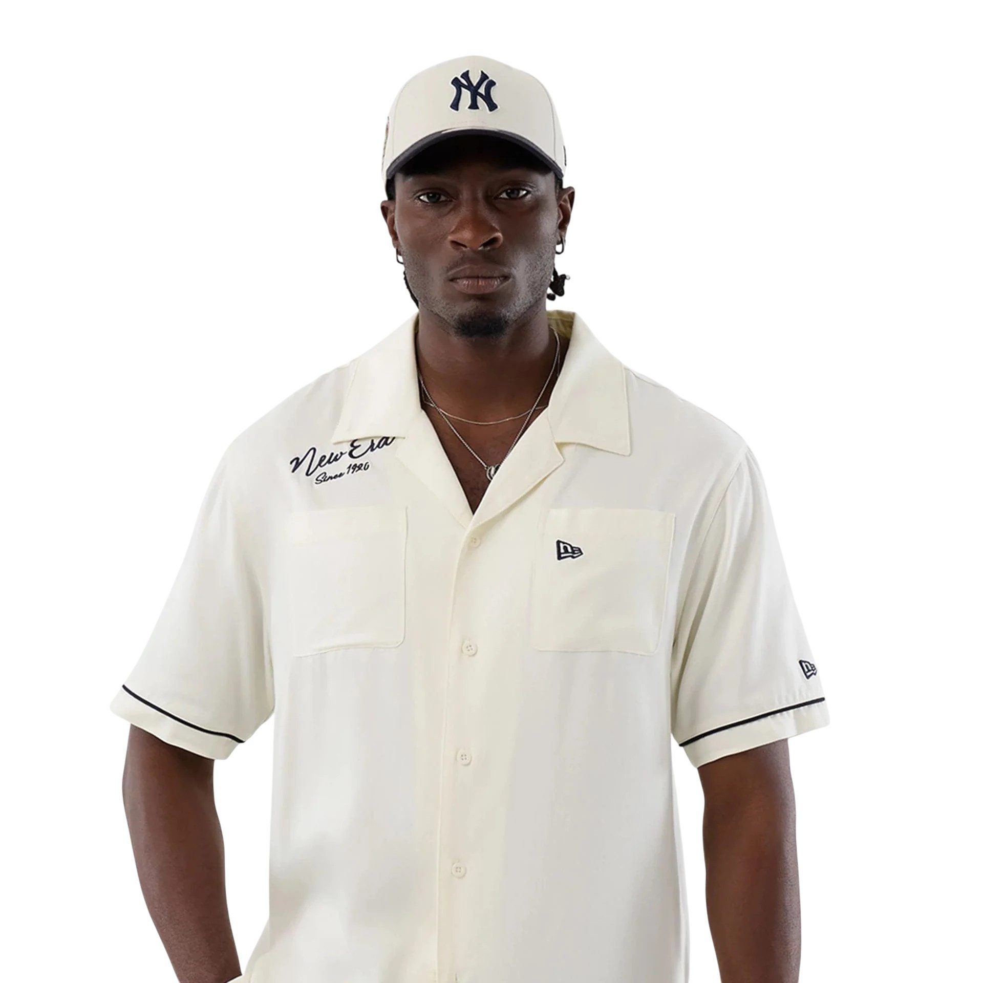 New Era Kurzarmhemd Hemd New Era Graphic Revere