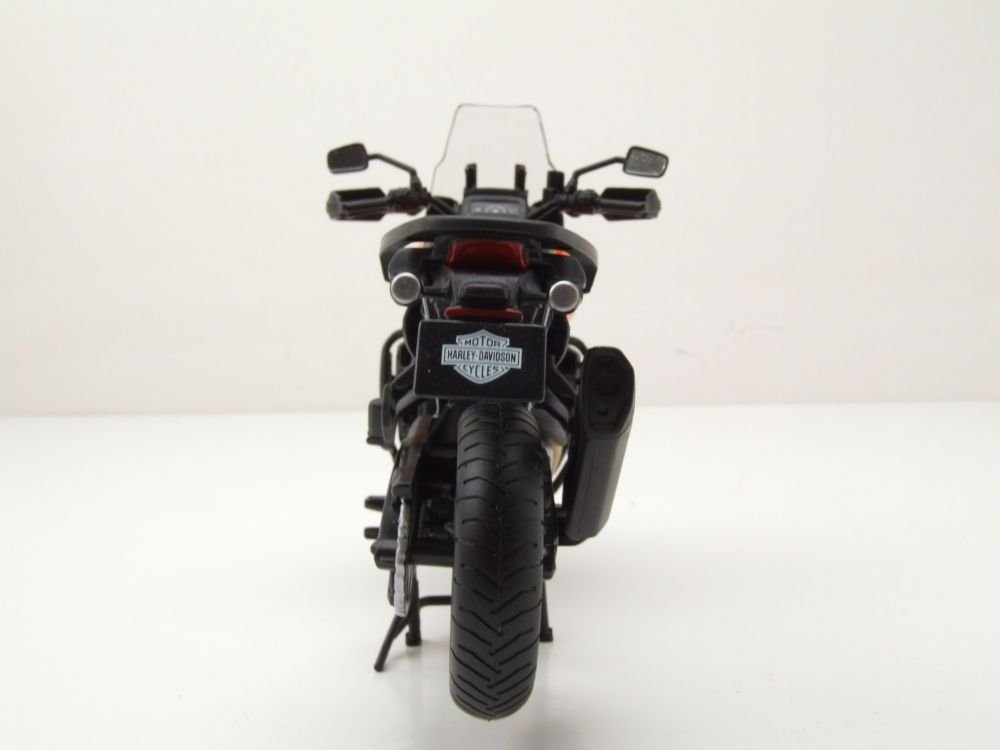 Maisto® Modellmotorrad Harley Davidson Pan America 1250 2021 orange weiß, Maßstab 1:12