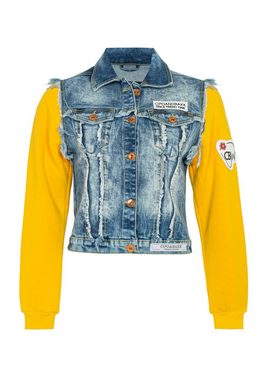 Cipo & Baxx Jeansjacke im sportlichen Look