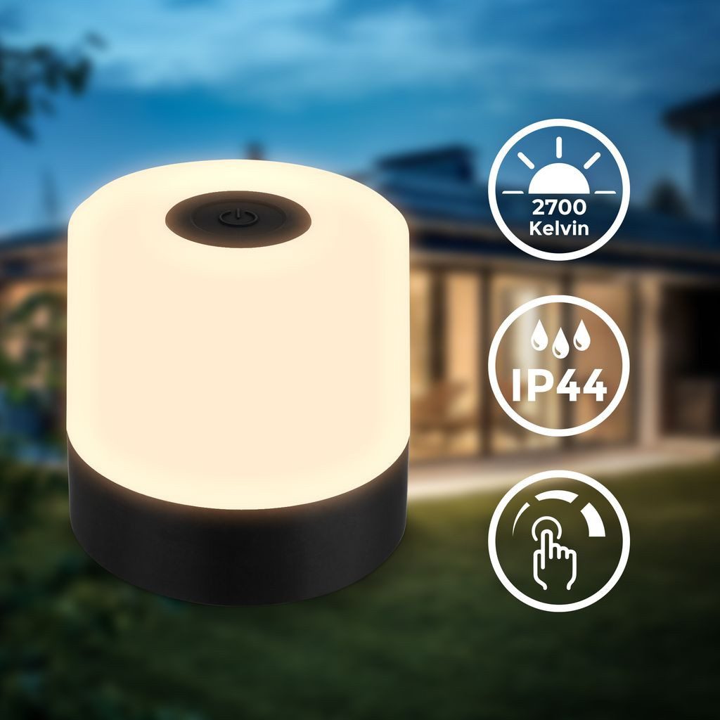 B.K.Licht Tischleuchte BKL1588, LED fest integriert, günstig online kaufen