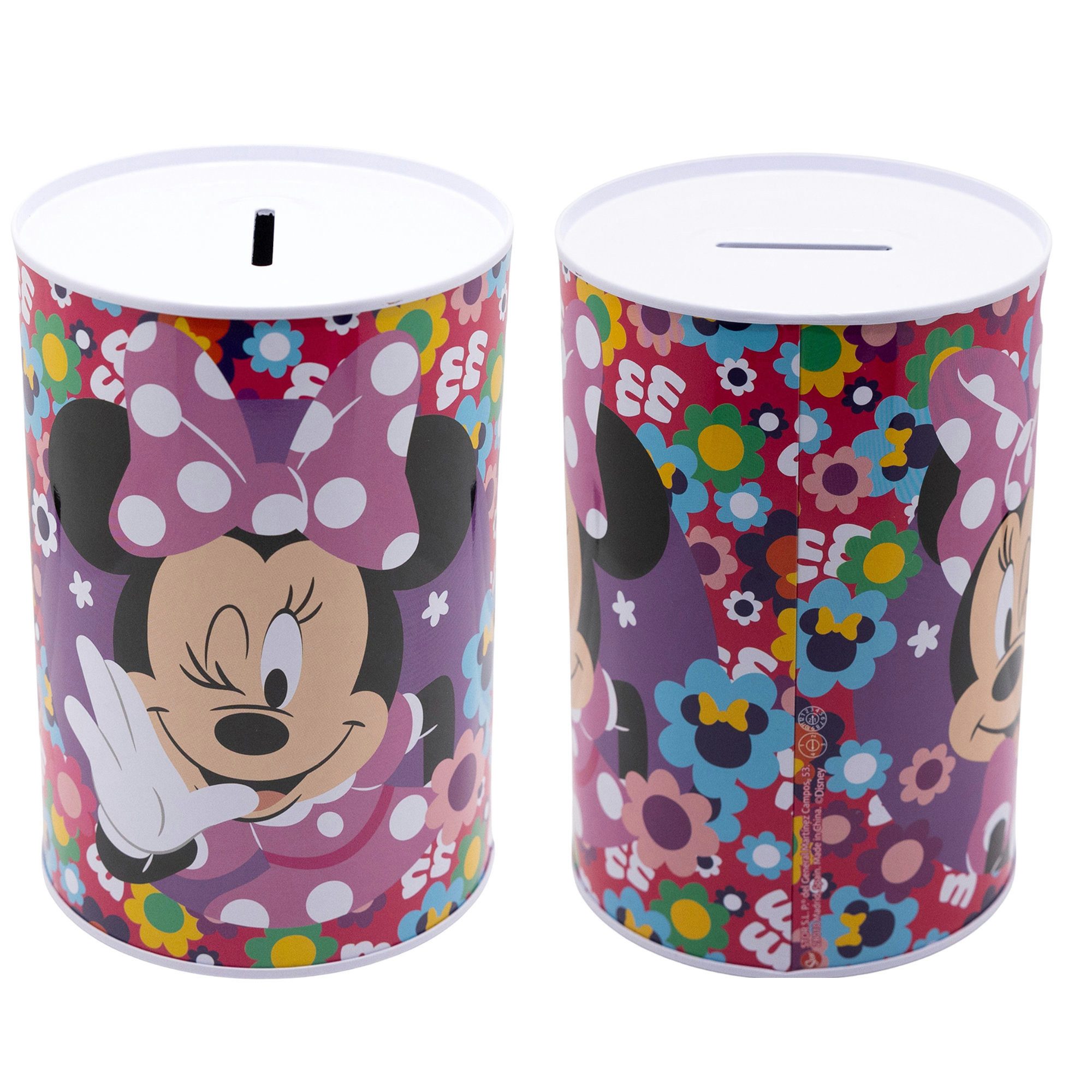 Spardose Disney Minnie Maus Kinder XL Spardose aus Weißblech 1000 ml