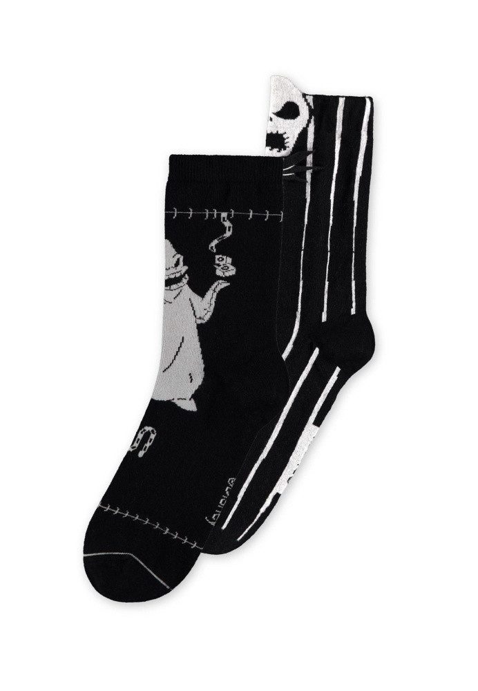 DIFUZED Socken Nightmare before Christmas Socken 2er-Pack 39-42