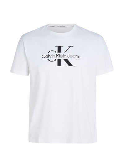 Calvin Klein Jeans Plus T-Shirt PLUS DISRUPTED OUTLINE LOGO TEE Große Größen