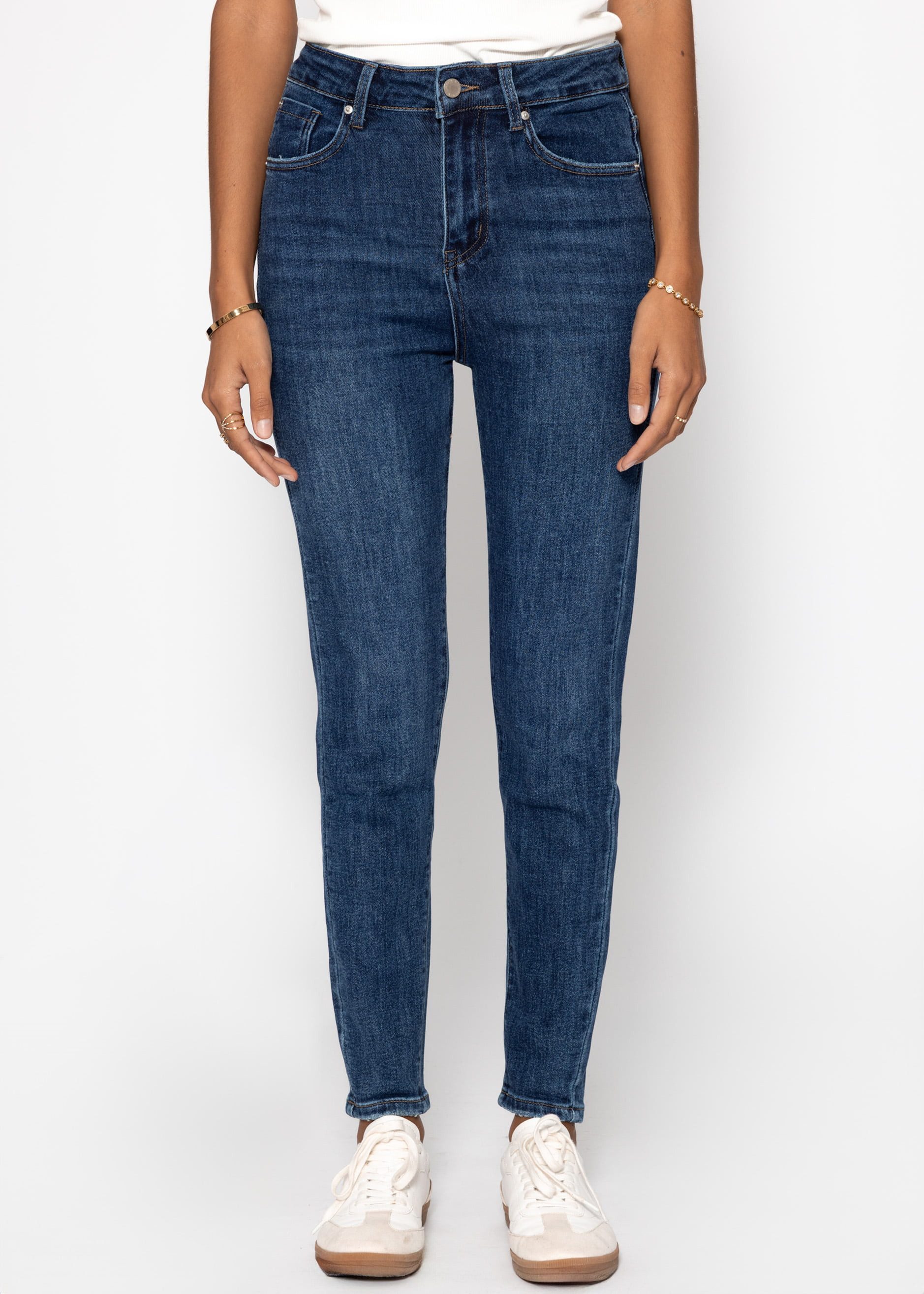 SASSYCLASSY 5-Pocket-Jeans High Waist Skinny Jeans günstig online kaufen