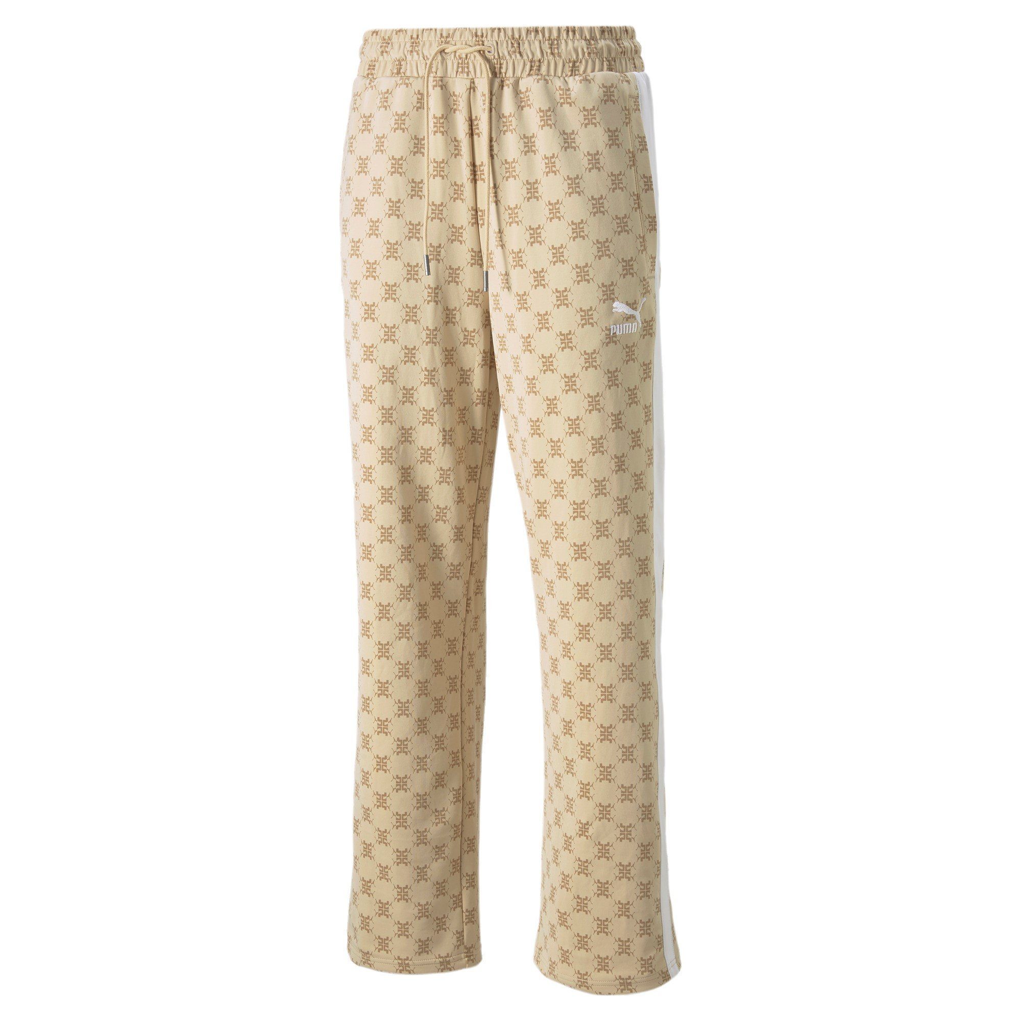 PUMA Jogginghose Hose Puma T7 Track Pants AOP elastischer Hosenbund mit Kordelzug