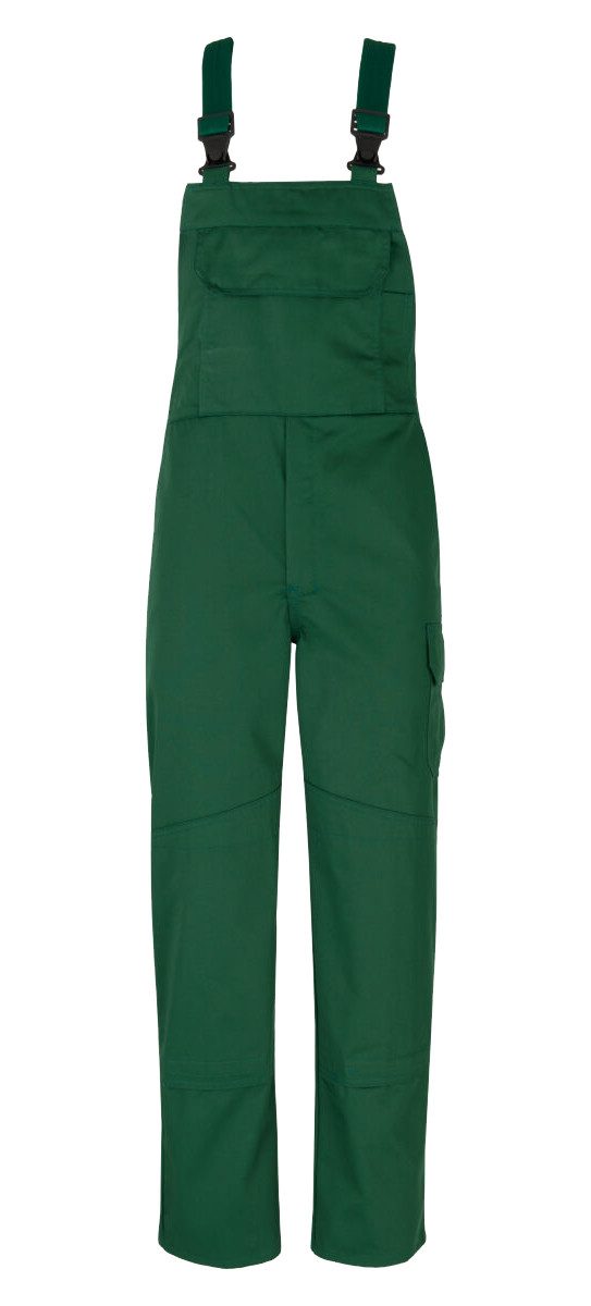BEB Arbeitslatzhose beb HANDWERK Herren Latzhose BASIC Polyestermix Grün