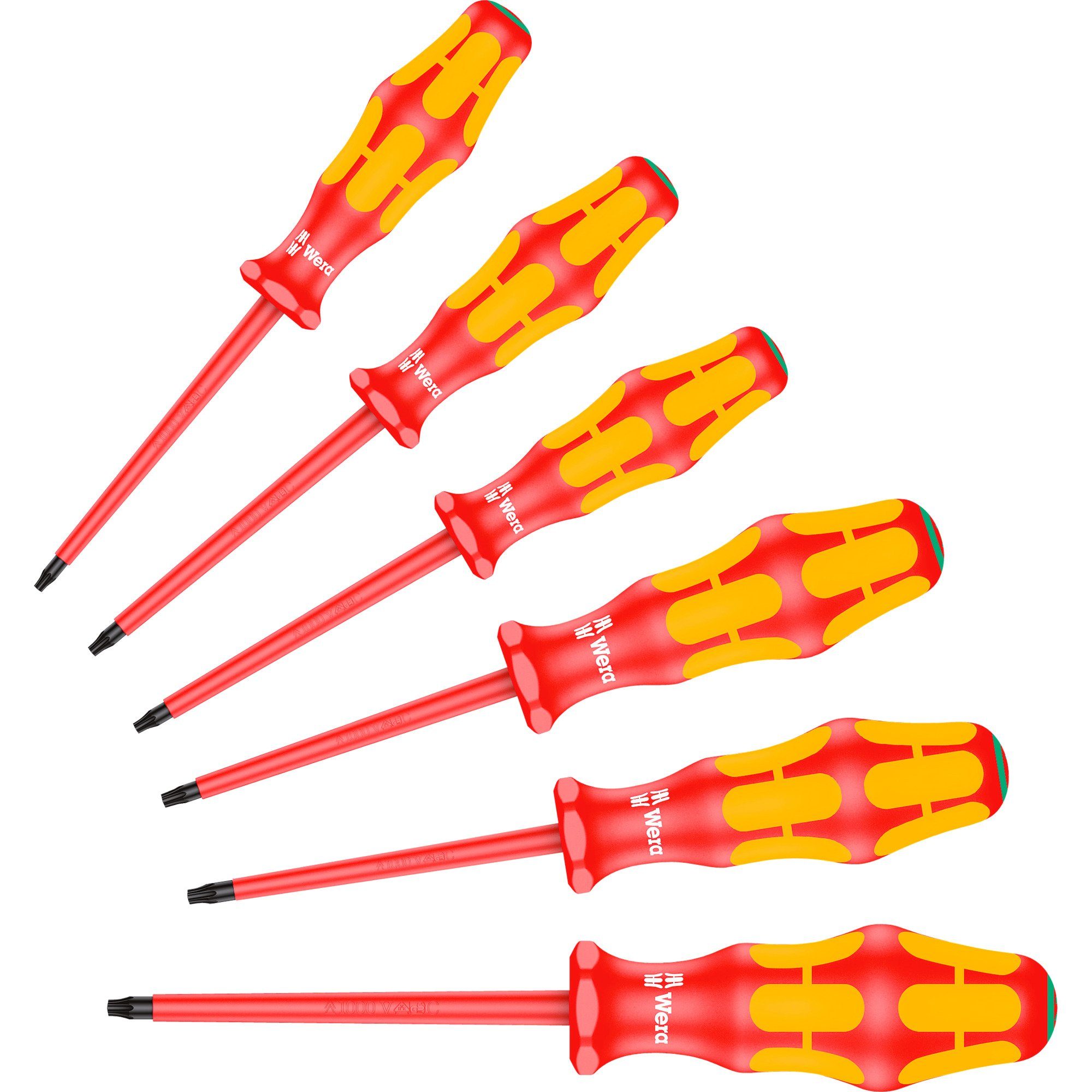 Wera Schraubendreher Wera 167 i/6 Schraubendrehersatz Kraftform Plus