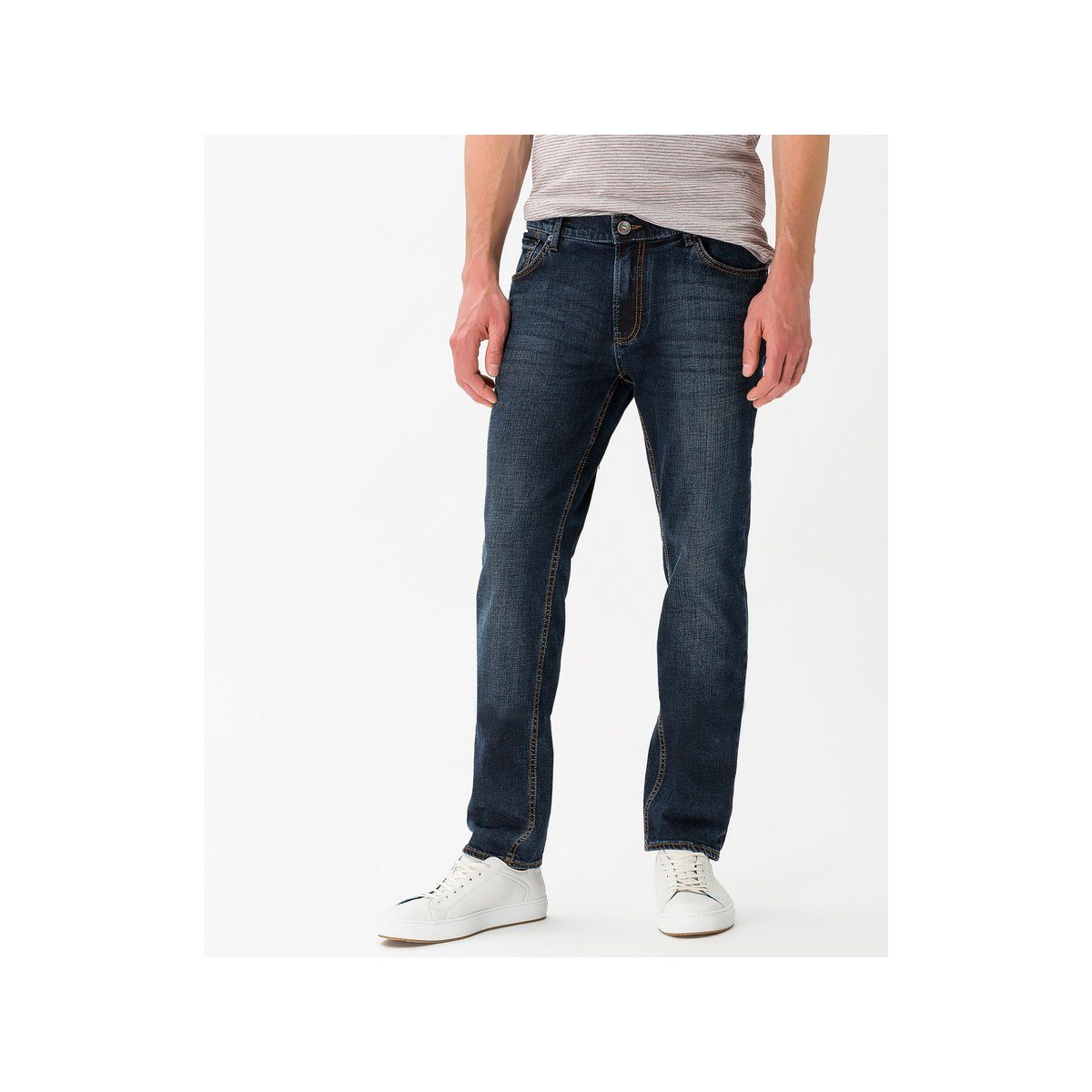 Brax 5-Pocket-Jeans blau (1-tlg)