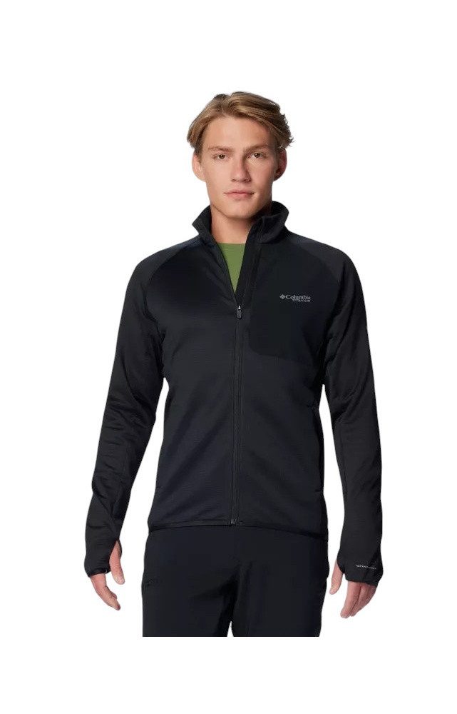 Columbia Fleecejacke Triple Canyon Grid Full Zip II schwarz Herren
