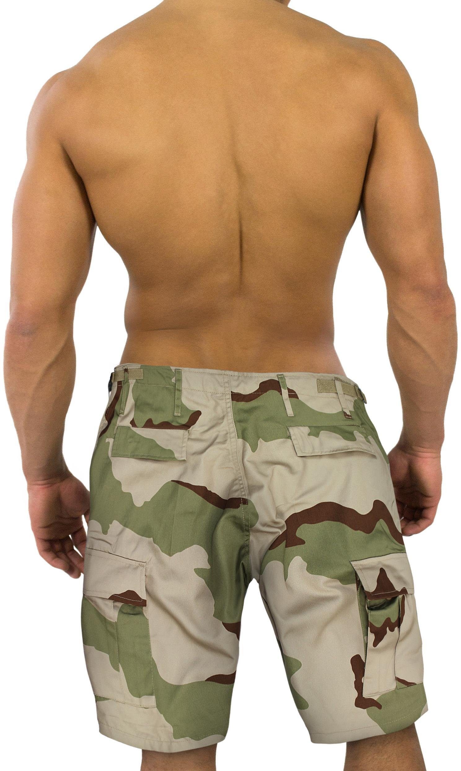 normani Bermudas Herren BDU Shorts Dasht Bermuda kurze Sommerhose mit Cargotaschen für Herren