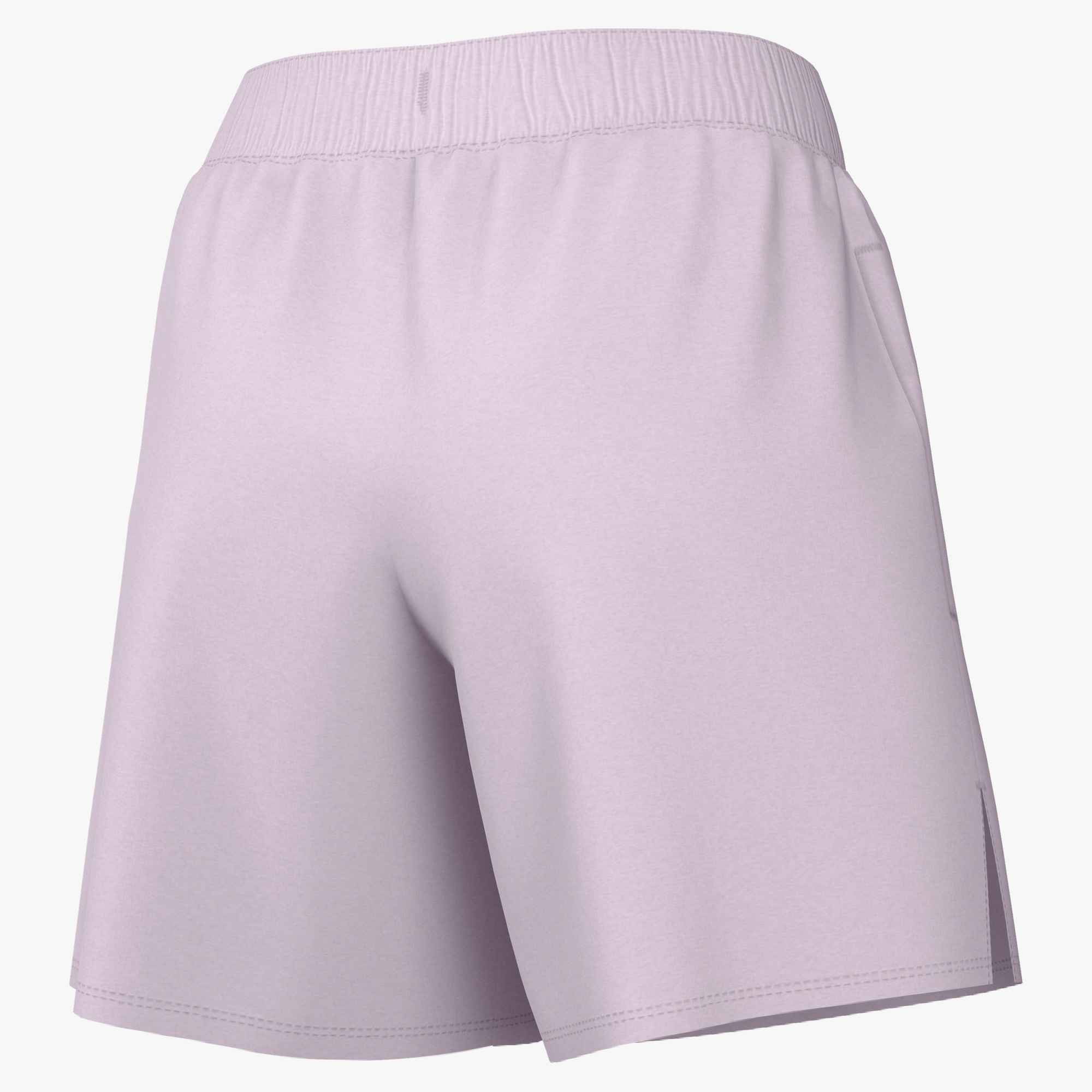 Nike Sportswear Shorts W NK STDO FLC MW MR STD 4 SHRT mit Eingrifftaschen, ca. Mitte Oberschenkel lang, gerade Beinform – Bild 4 von 4
