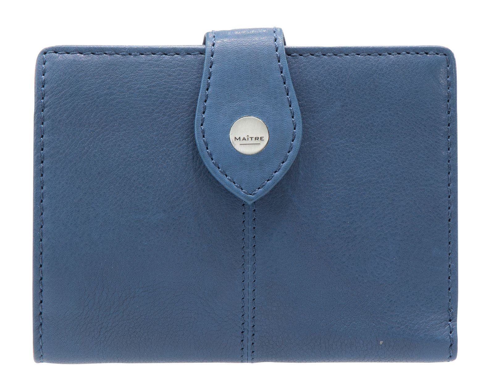 Maître Geldbörse Dawina Purse MV9F, aus echtem Leder mit RFID-Blocker Schutz