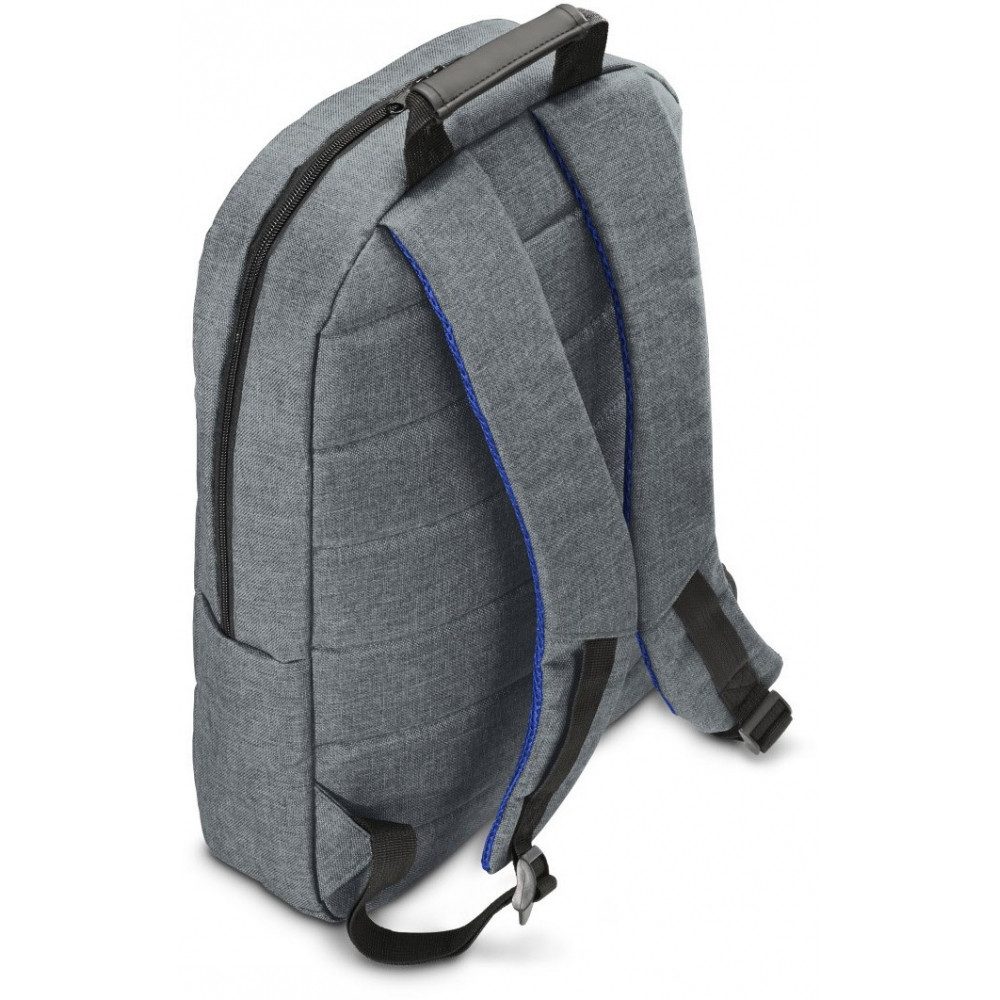 Hama Notebook-Rucksack 00217273 Laptop-Rucksack Genua Rucksack grau (Geeignet für Laptops bis 15,6)