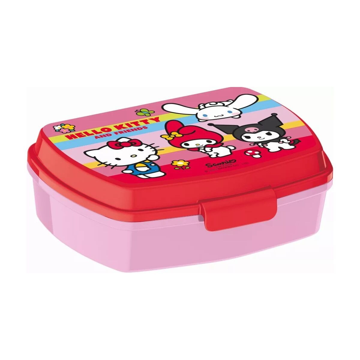 Hello Kitty Lunchbox Hello Kitty and Friends l Lustig plastik brotdose, Kunststoff, (1-tlg)