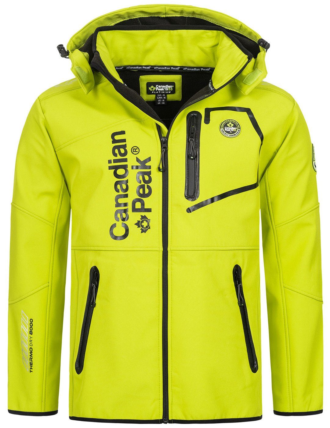 Canadian Peak Softshelljacke CPTubis winddicht und wärmeisolierend