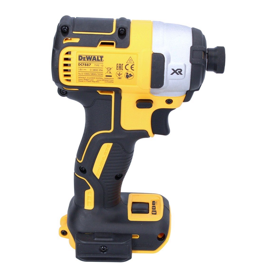 DeWalt Akku-Schlagschrauber DCF 887 NT Akku Schlagschrauber 18 V 205 Nm 1/4" Brushless + TSTAK -