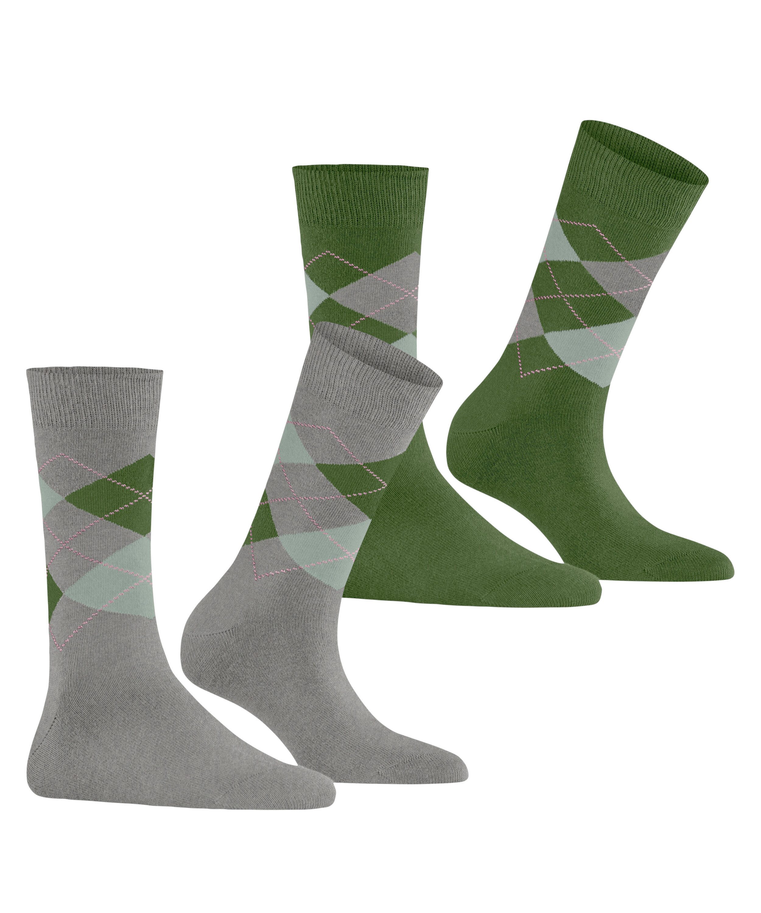 Burlington Socken Burlington Everyday Argyle Damen (2-Paar) – Bild 2 von 5